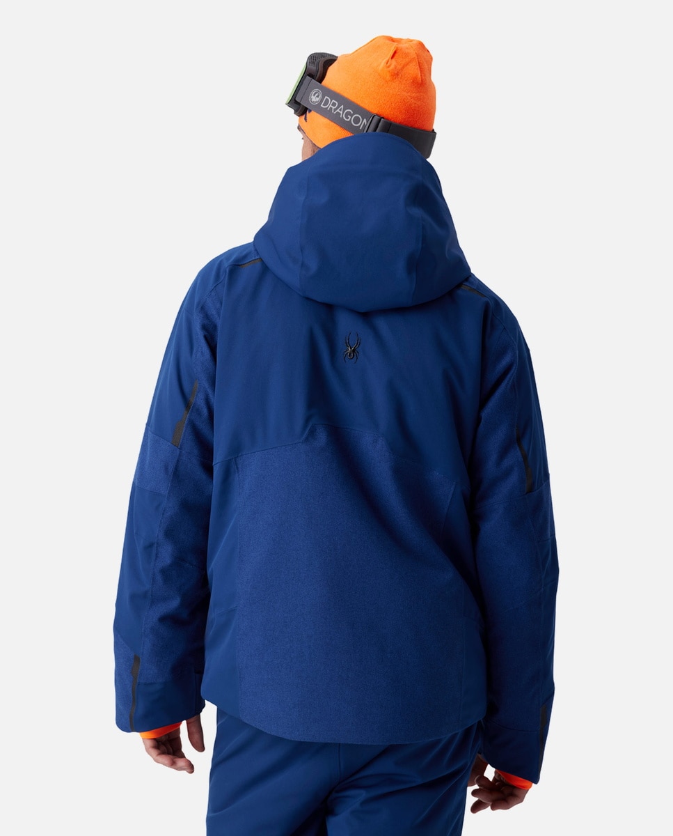 Chaqueta de esquí de hombre LEADER Spyder - Azul Azul-5