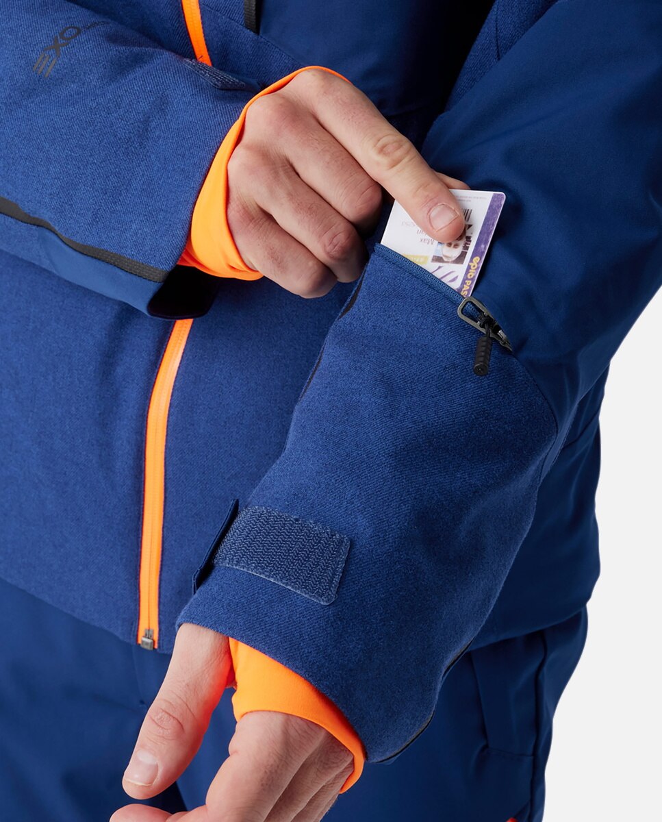 Chaqueta de esquí de hombre LEADER Spyder - Azul Azul-6