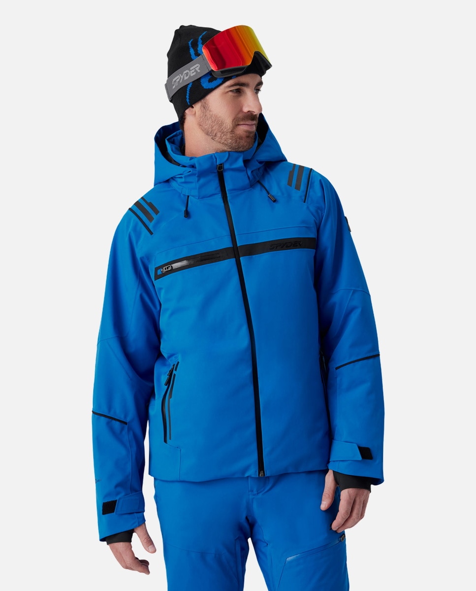 Chaqueta de esquí de hombre TITAN Spyder - Azul Azul-1