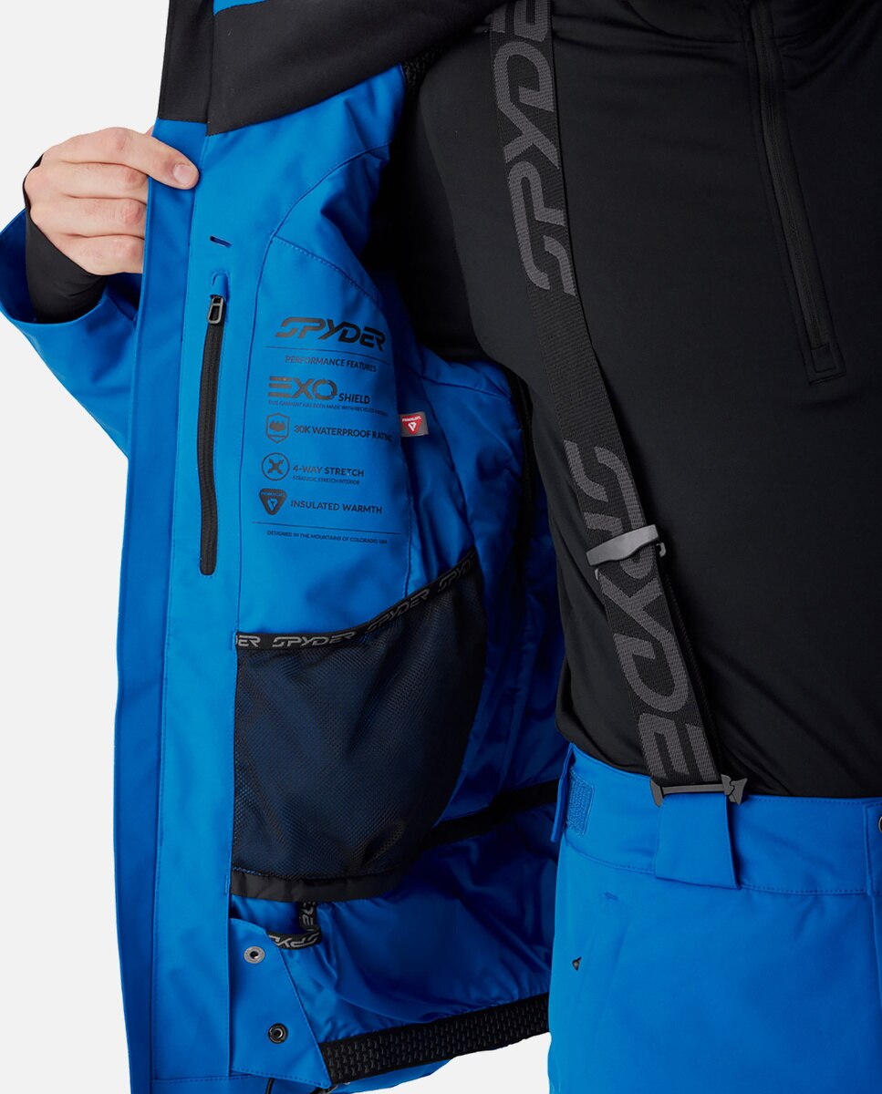 Chaqueta de esquí de hombre TITAN Spyder - Azul Azul-5