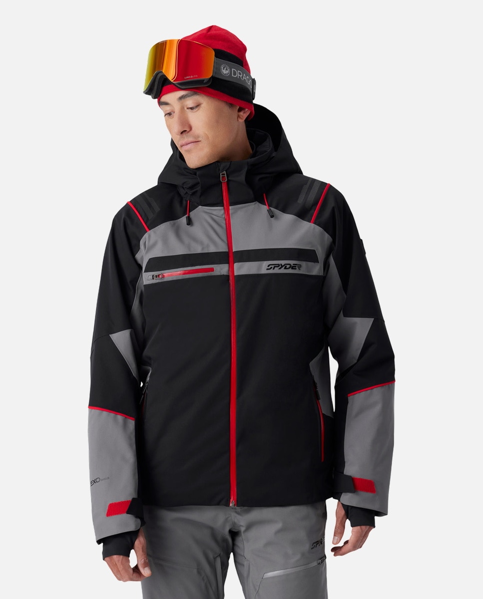 Imagen 0 de Chaqueta de esquí de hombre TITAN Spyder Negro