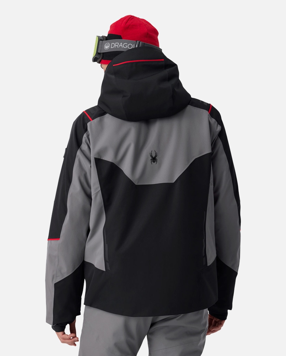 Chaqueta de esquí de hombre TITAN Spyder - Negro Negro-2