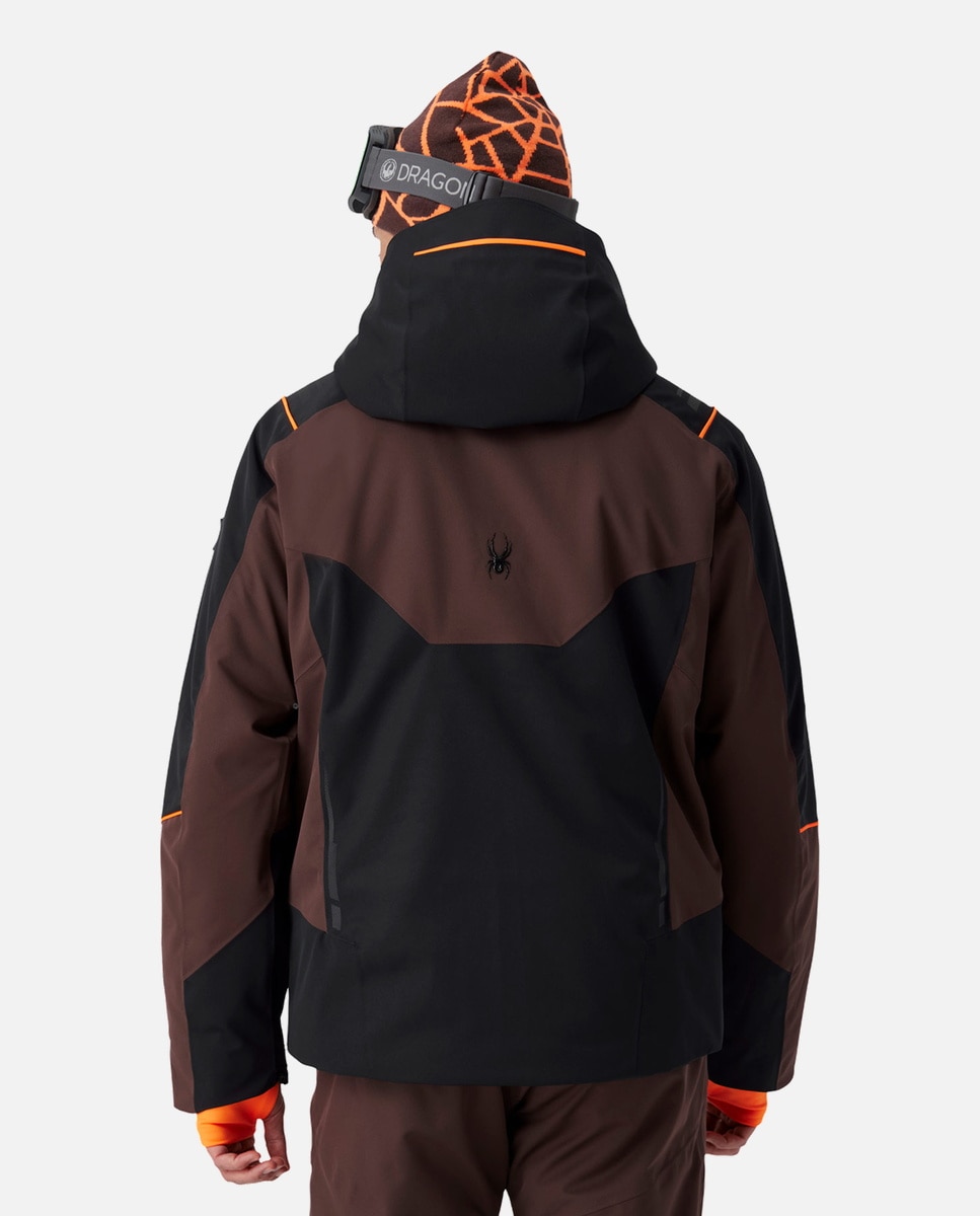 Chaqueta de esquí de hombre TITAN Spyder - Marrón Marrón-2