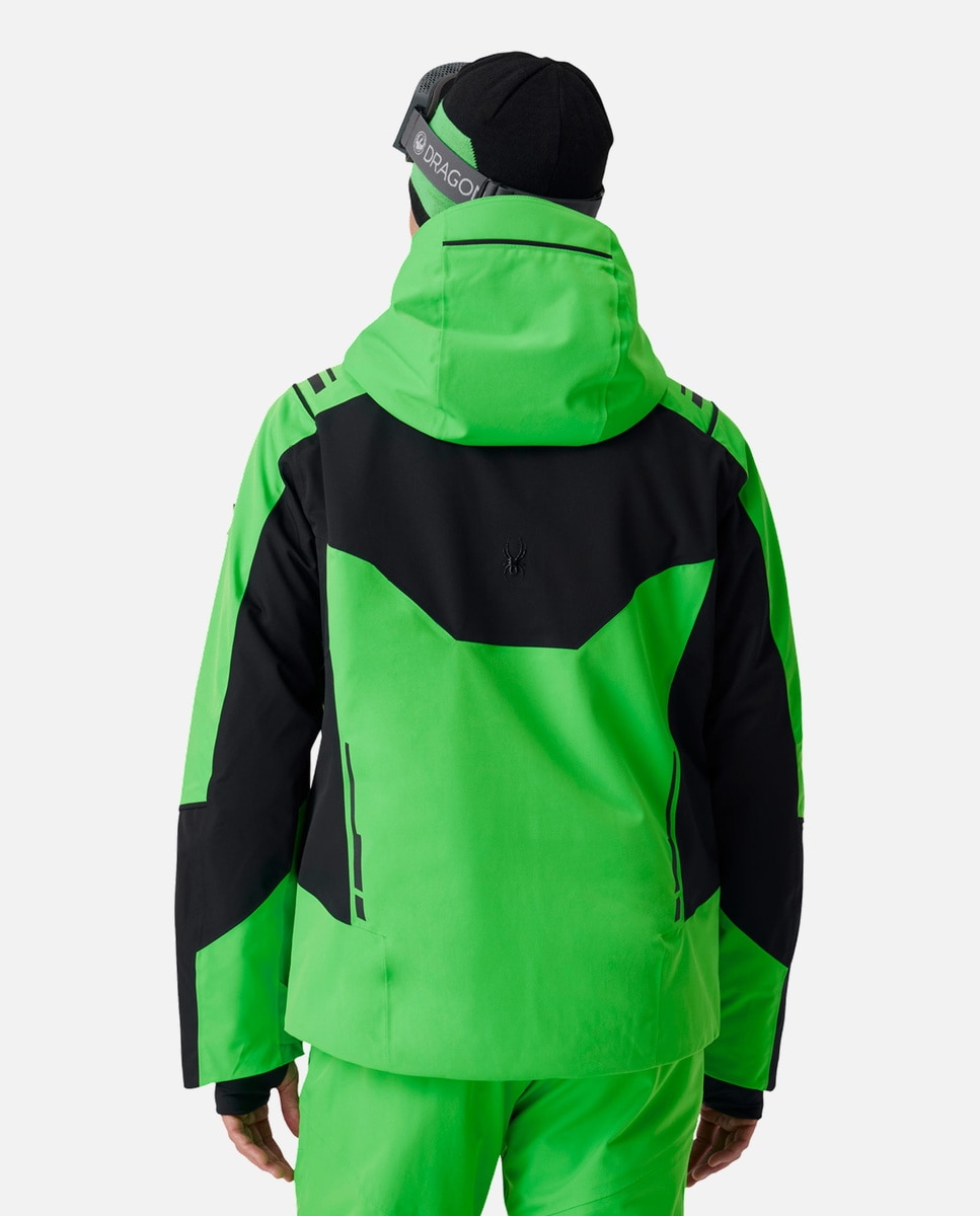 Imagen 2 de Chaqueta de esquí de hombre TITAN Spyder - Verde Verde