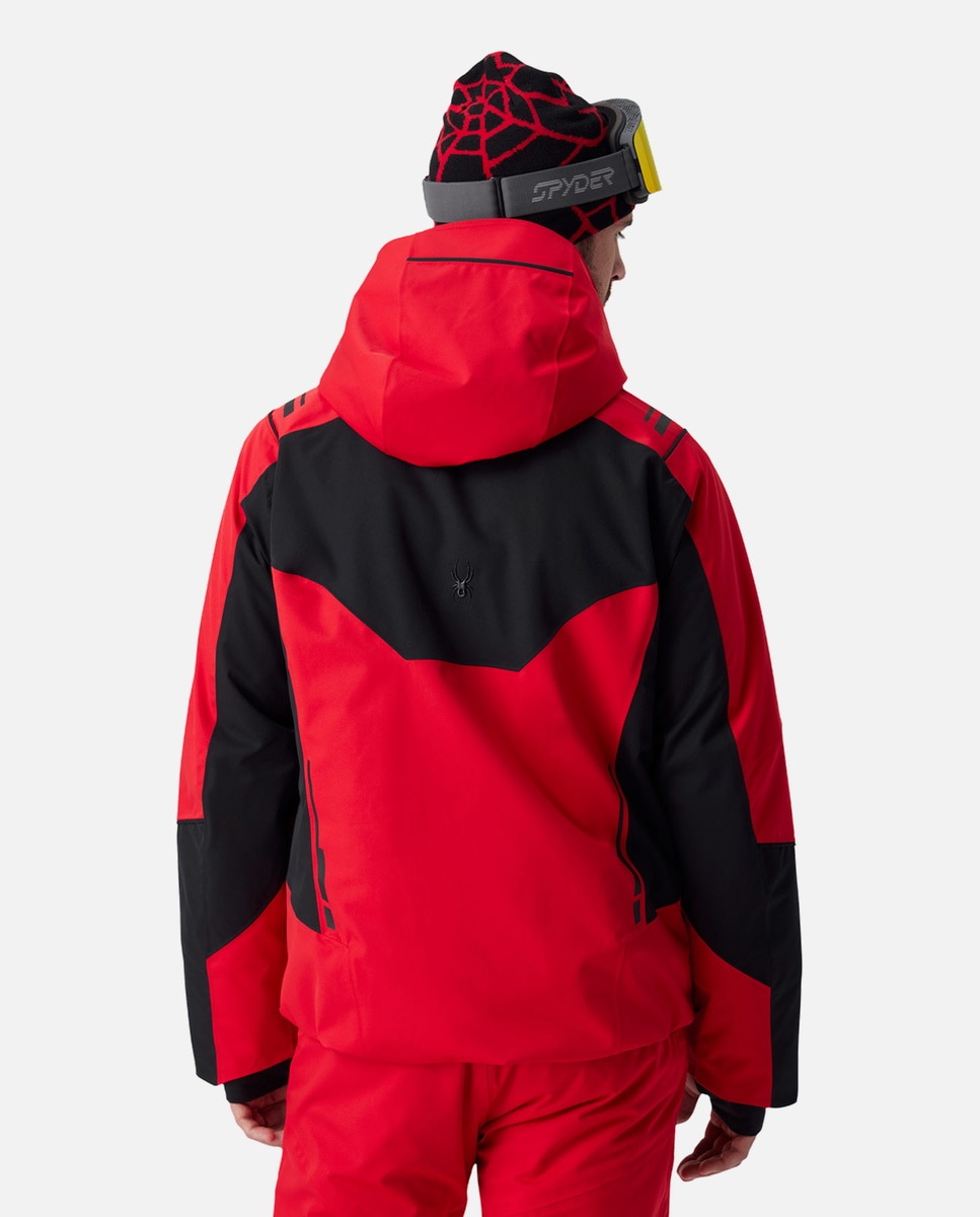 Chaqueta de esquí de hombre TITAN Spyder - Rojo Rojo-2