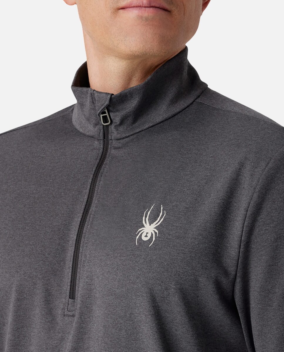 Camiseta térmicade hombre Prospect 1/2 Zip Spyder - Gris Gris-4