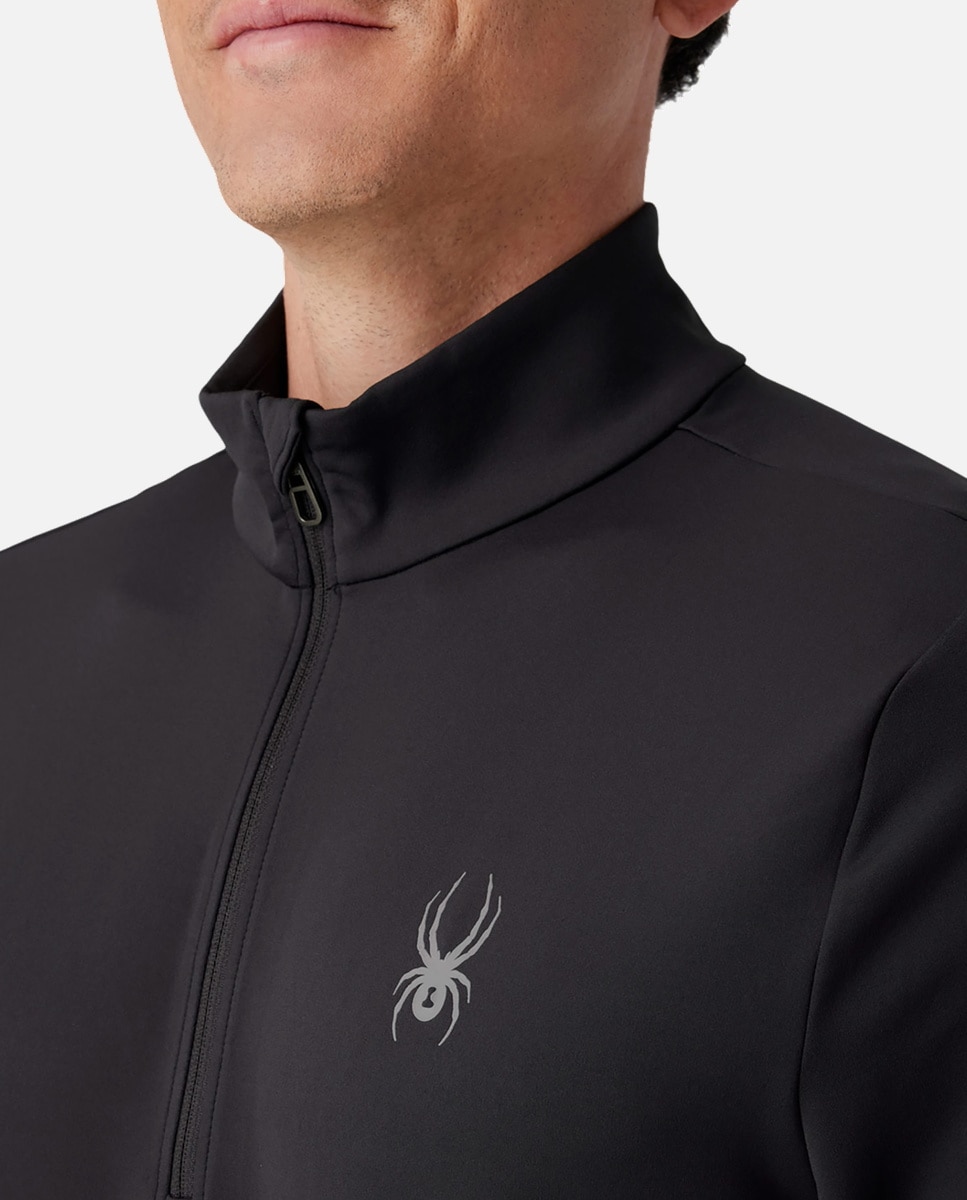 Camiseta térmicade hombre Prospect 1/2 Zip Spyder - Negro Negro-3