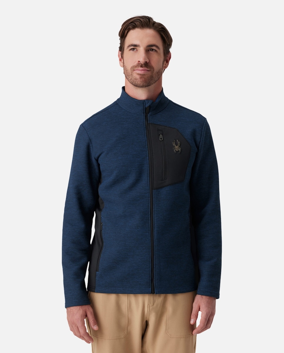 Forro polar de hombre Bandit Spyder - Azul / Negro Azul / Negro-1