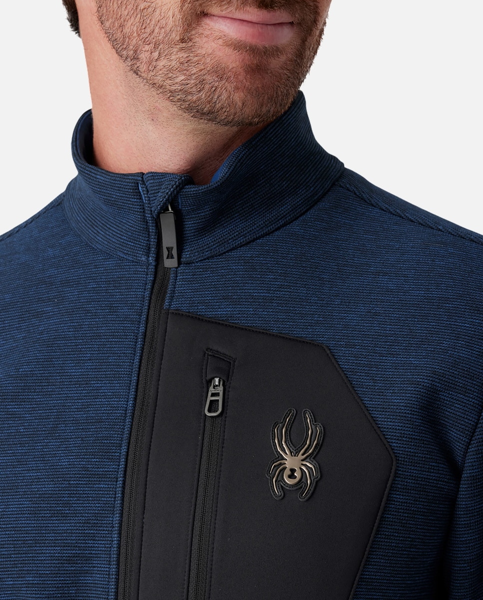 Forro polar de hombre Bandit Spyder - Azul / Negro Azul / Negro-3