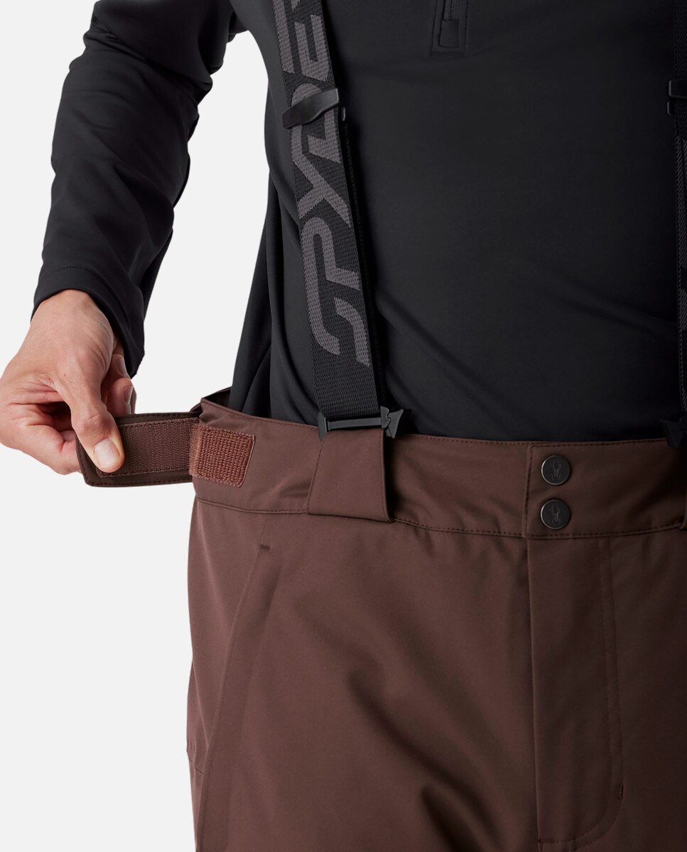 Imagen 4 de Pantalón de esquí de hombre DARE Spyder - Naranja Marrón