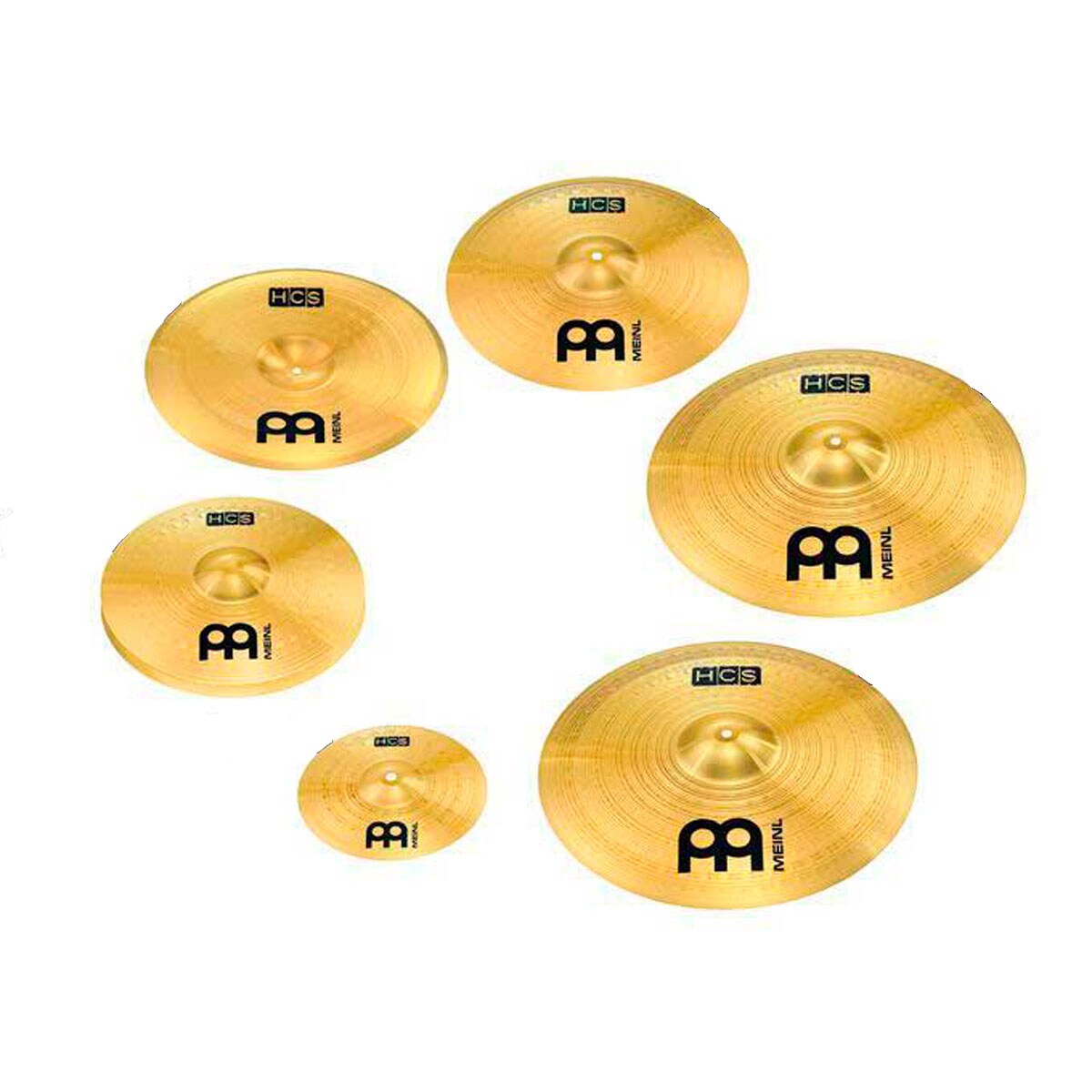 Pack de Platos Meinl Hcs-Scs Metálico-1