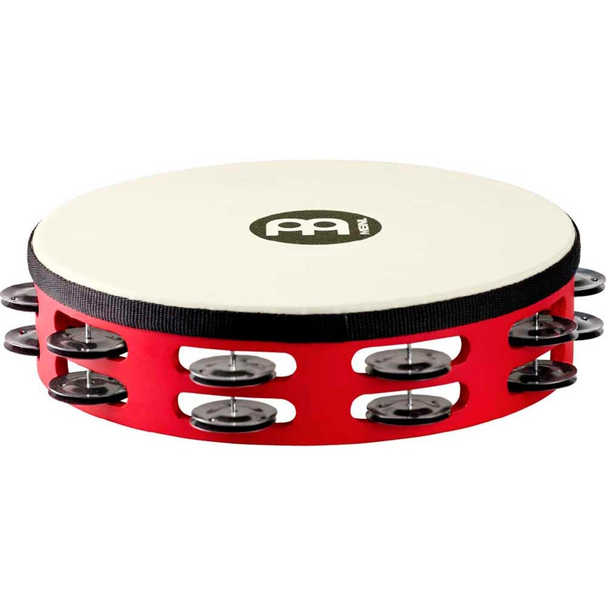 Pandereta Meinl TAH2BK-R-TF Rojo-1