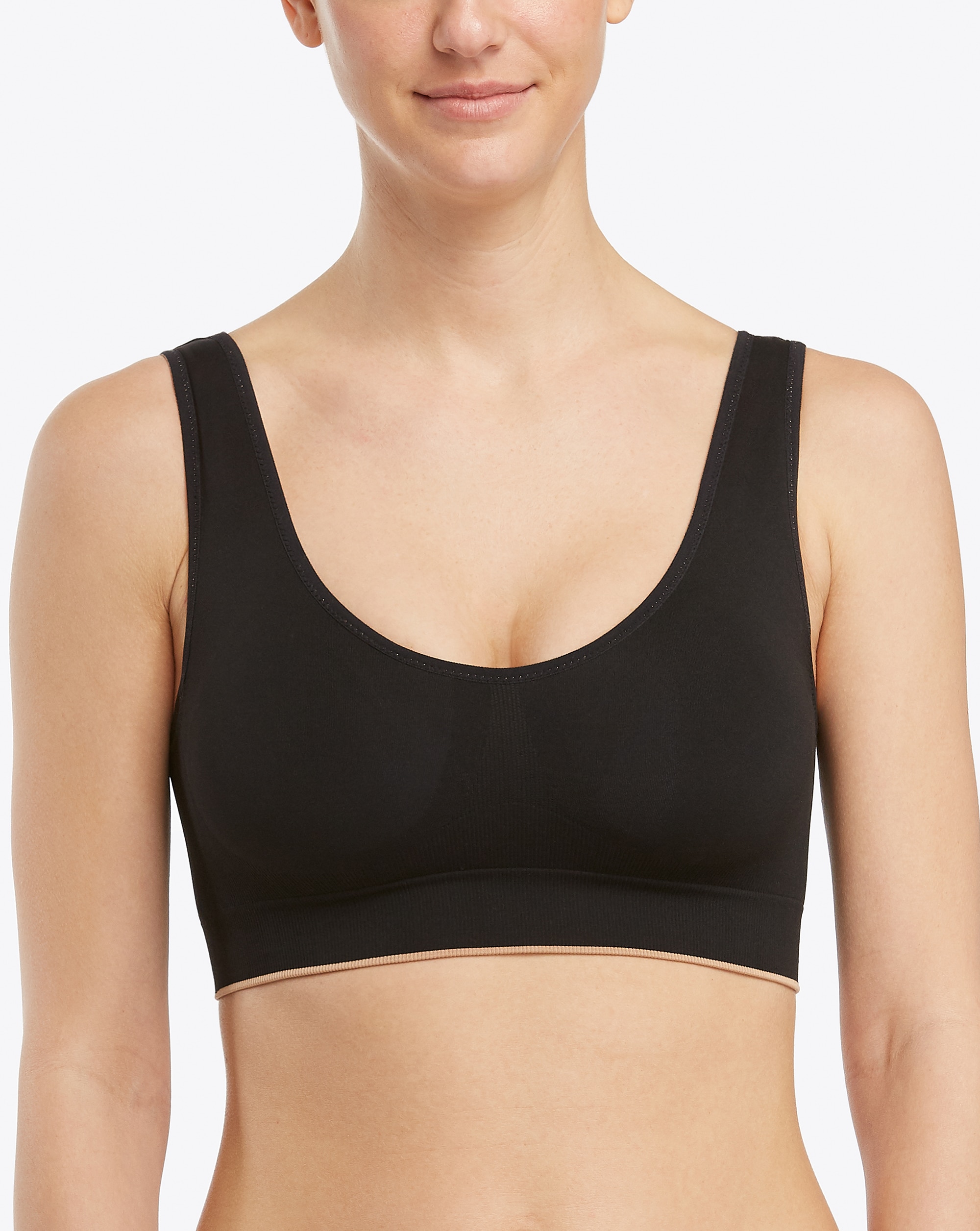 Spanx - Sujetador sin aros reversible.