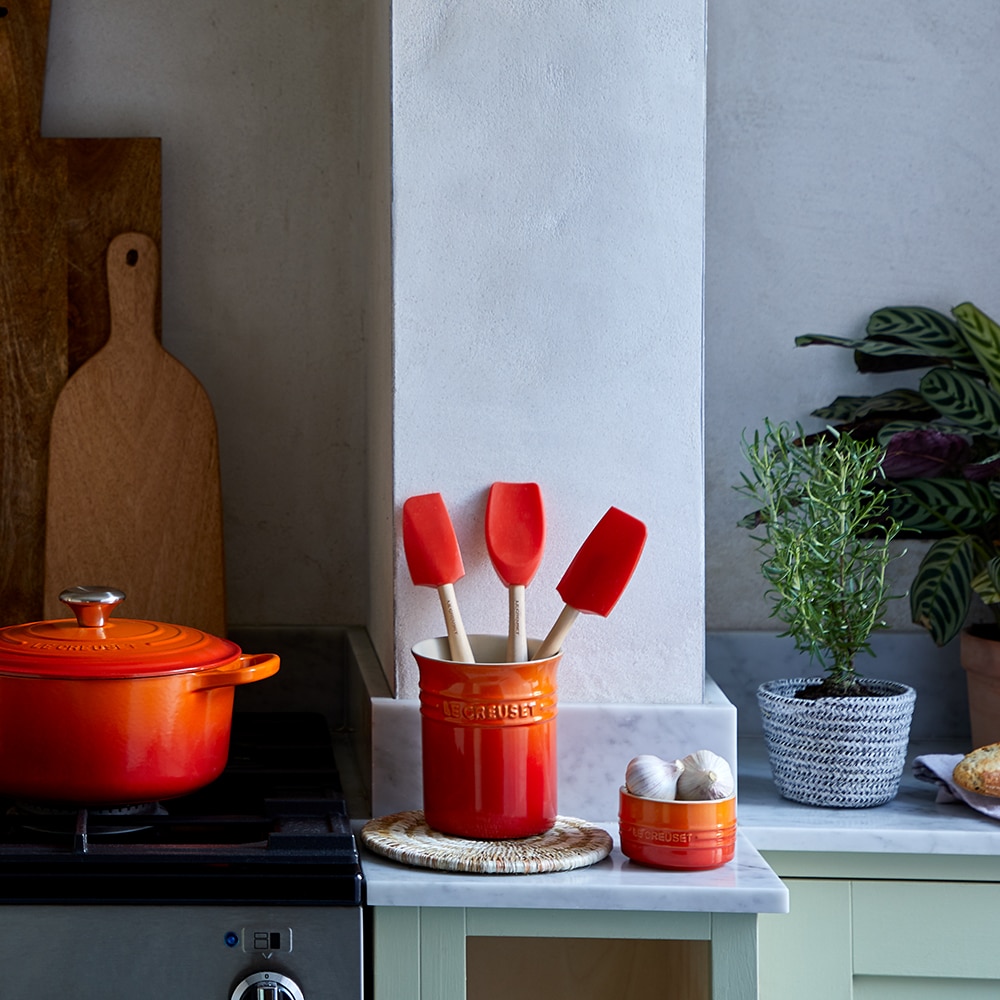 Bote para espátulas de cerámica de gres Le Creuset - Volcánico Volcánico-3