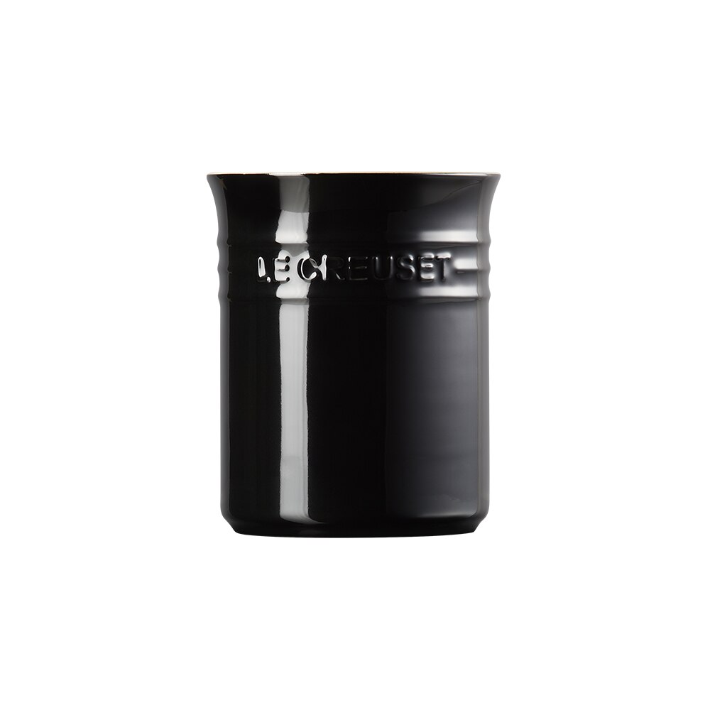 Bote para espátulas de cerámica de gres Le Creuset - Negro Negro-2