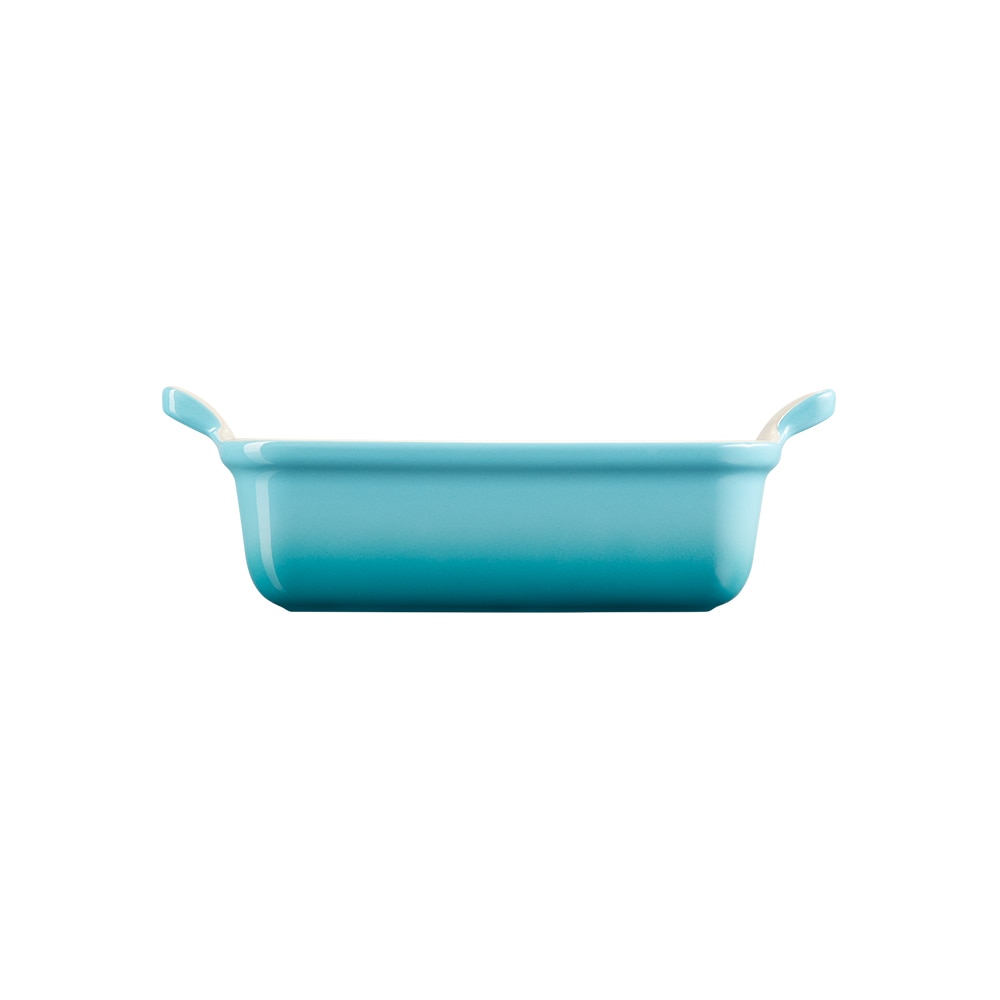 Bandeja rectangular Heritage de cerámica de gres Le Creuset - Azul celeste 19 cm Azul celeste-2