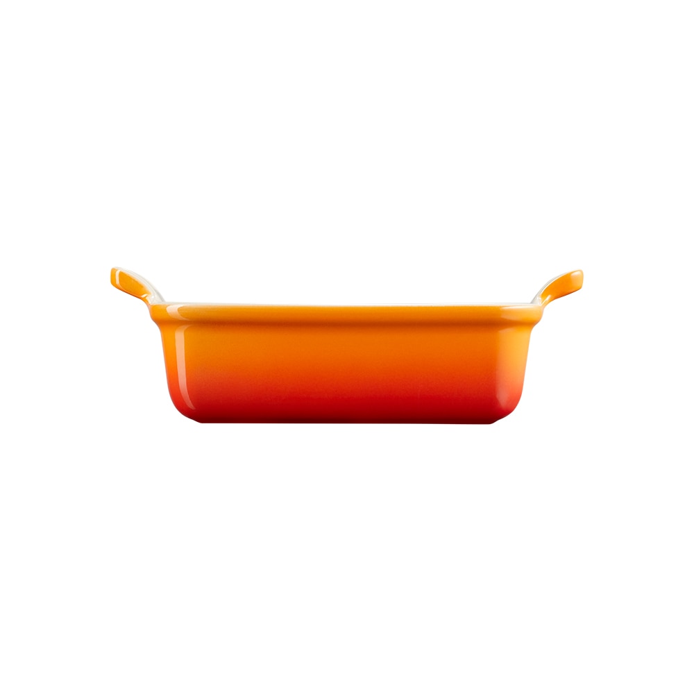 Bandeja rectangular Heritage de cerámica de gres Le Creuset - Volcánico 19 cm Volcánico-2