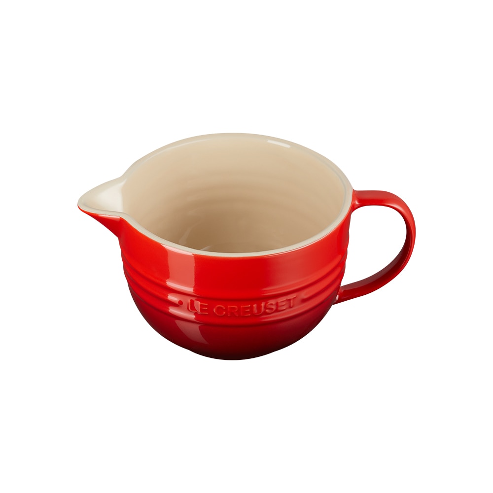 Bowl para mezclas cerámica de gres Le Creuset - Cereza Cereza-1