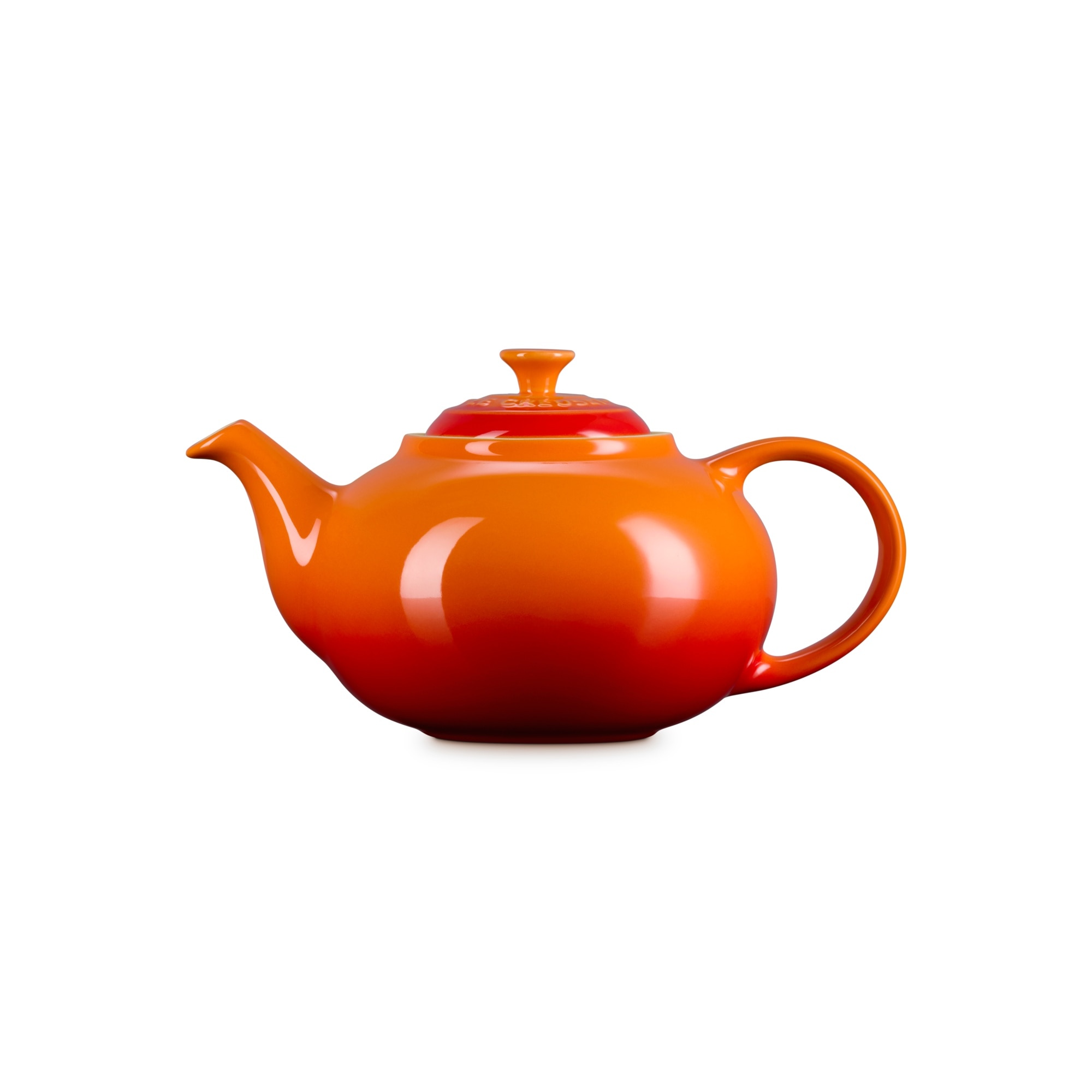 Tetera clásica de cerámica gres Le Creuset - Naranja Naranja-3