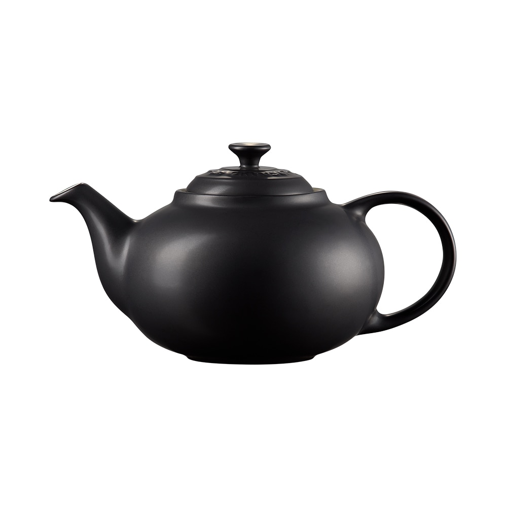 Tetera clásica de cerámica gres Le Creuset - Negro mate Negro mate-2