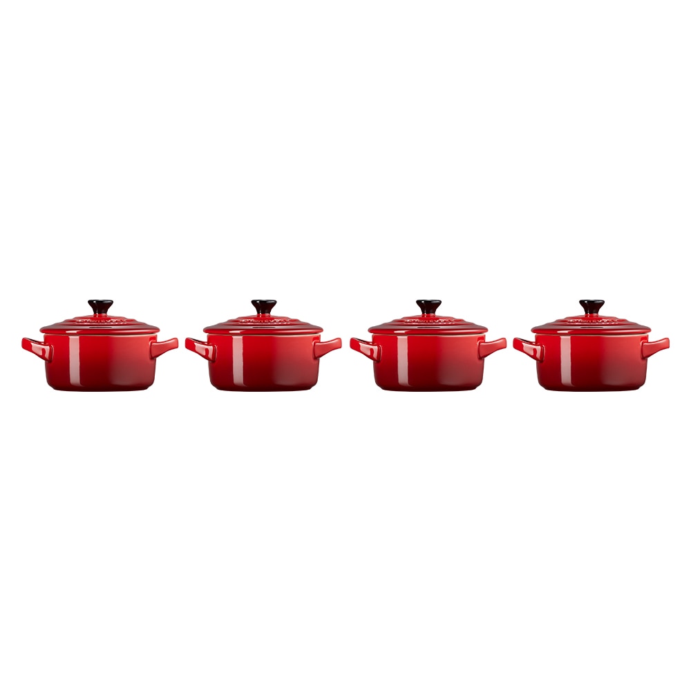 Le Creuset Cocotte en Forme de Cœur avec Couvercle, Pour 2 Portions Le Creuset Cocotte en Forme de Cœur avec Couvercle, Pour 2 Portions