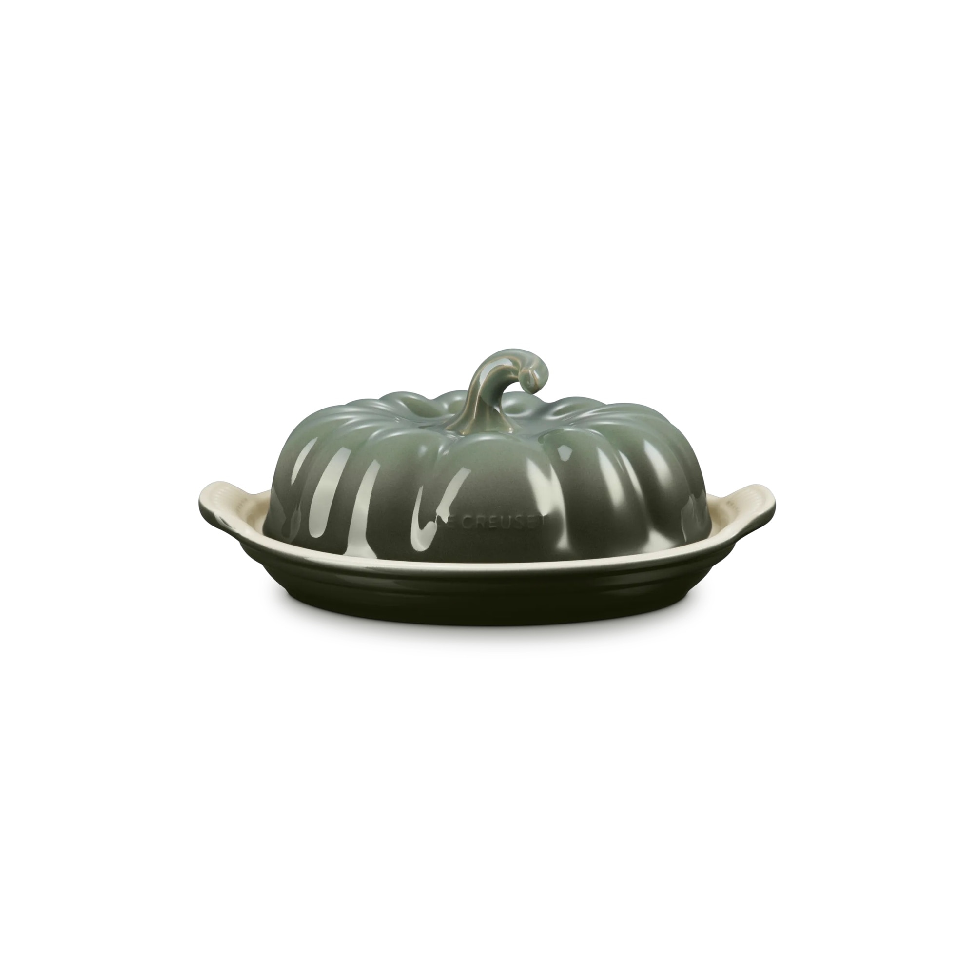 Imagen 0 de Mantequillera calabaza Le Creuset Verde oscuro