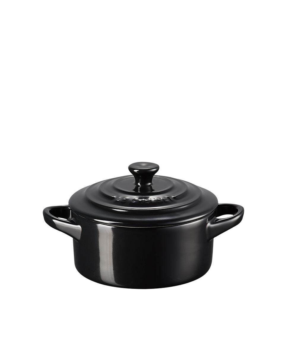 Mini cocotte cerámica de gres Le Creuset - Negro Ónix Negro Ónix-1