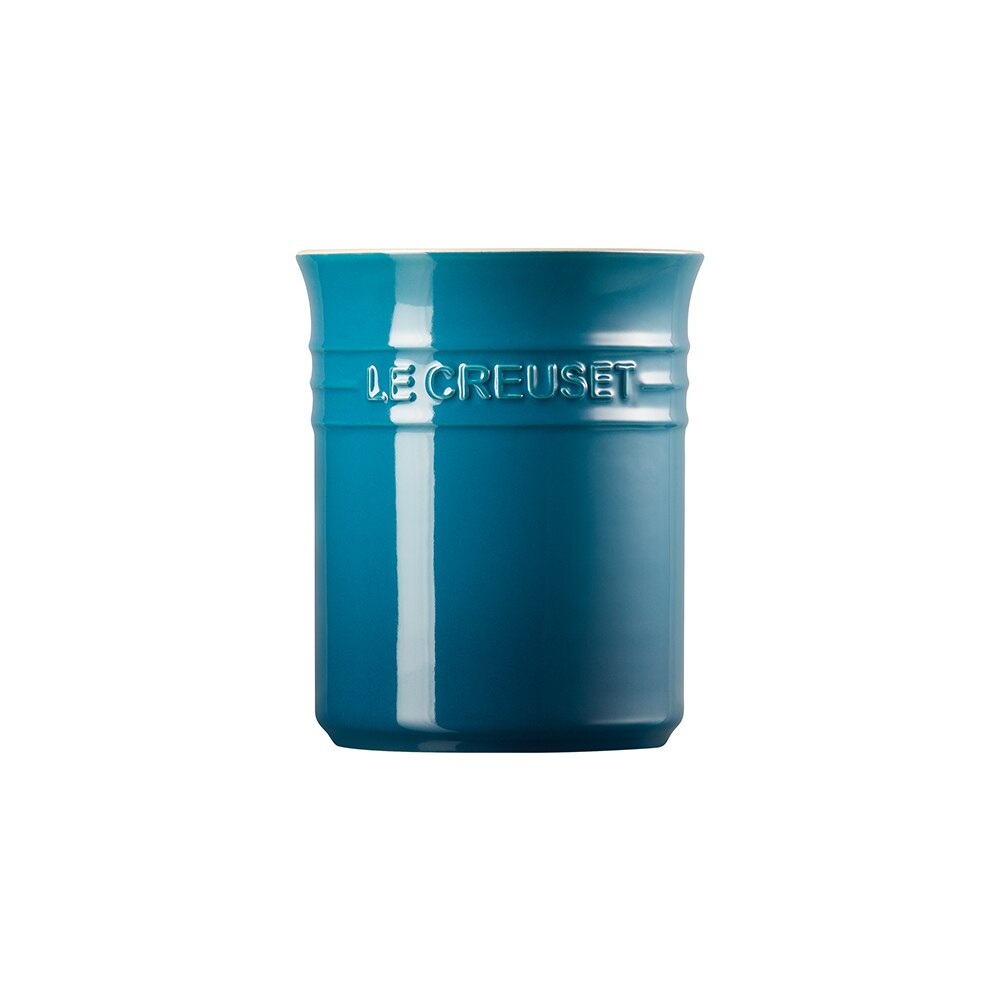 Bote para espátulas de cerámica de gres Le Creuset - Turquesa Turquesa-2