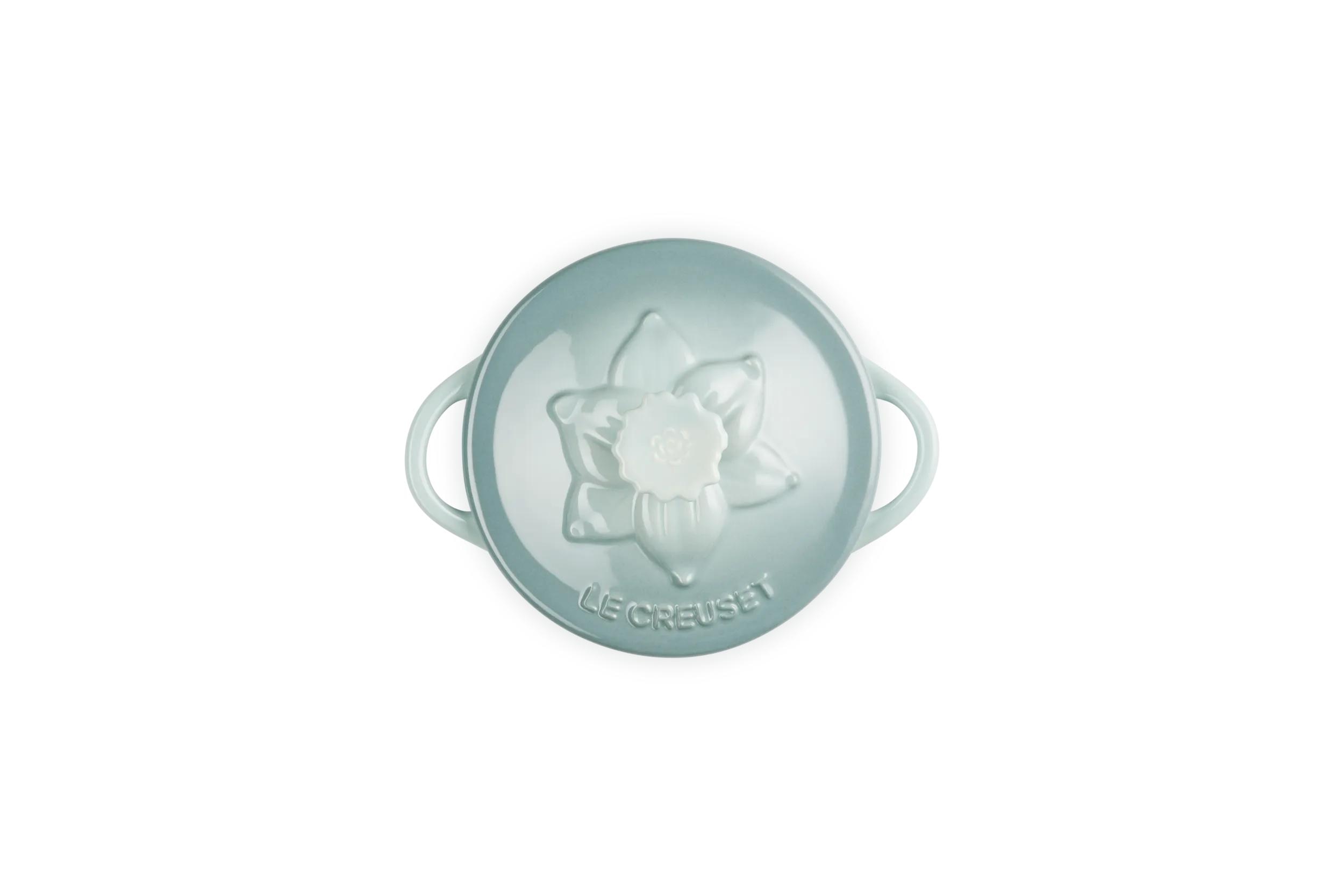 Mini cocotte cerámica de gres Le Creuset - Verde Agua Verde Agua-4