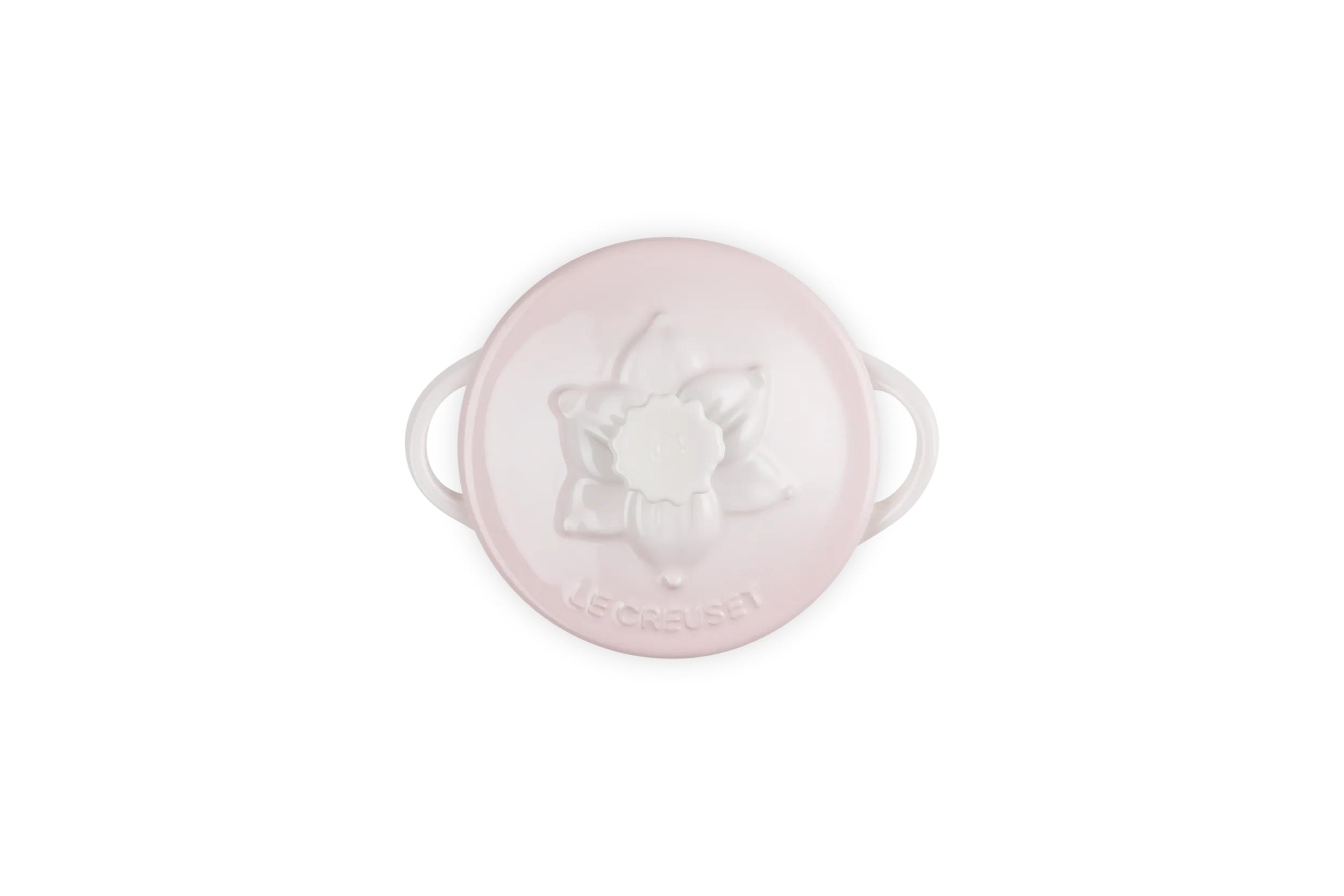 Mini cocotte cerámica de gres Le Creuset - Rosa palo Rosa palo-4
