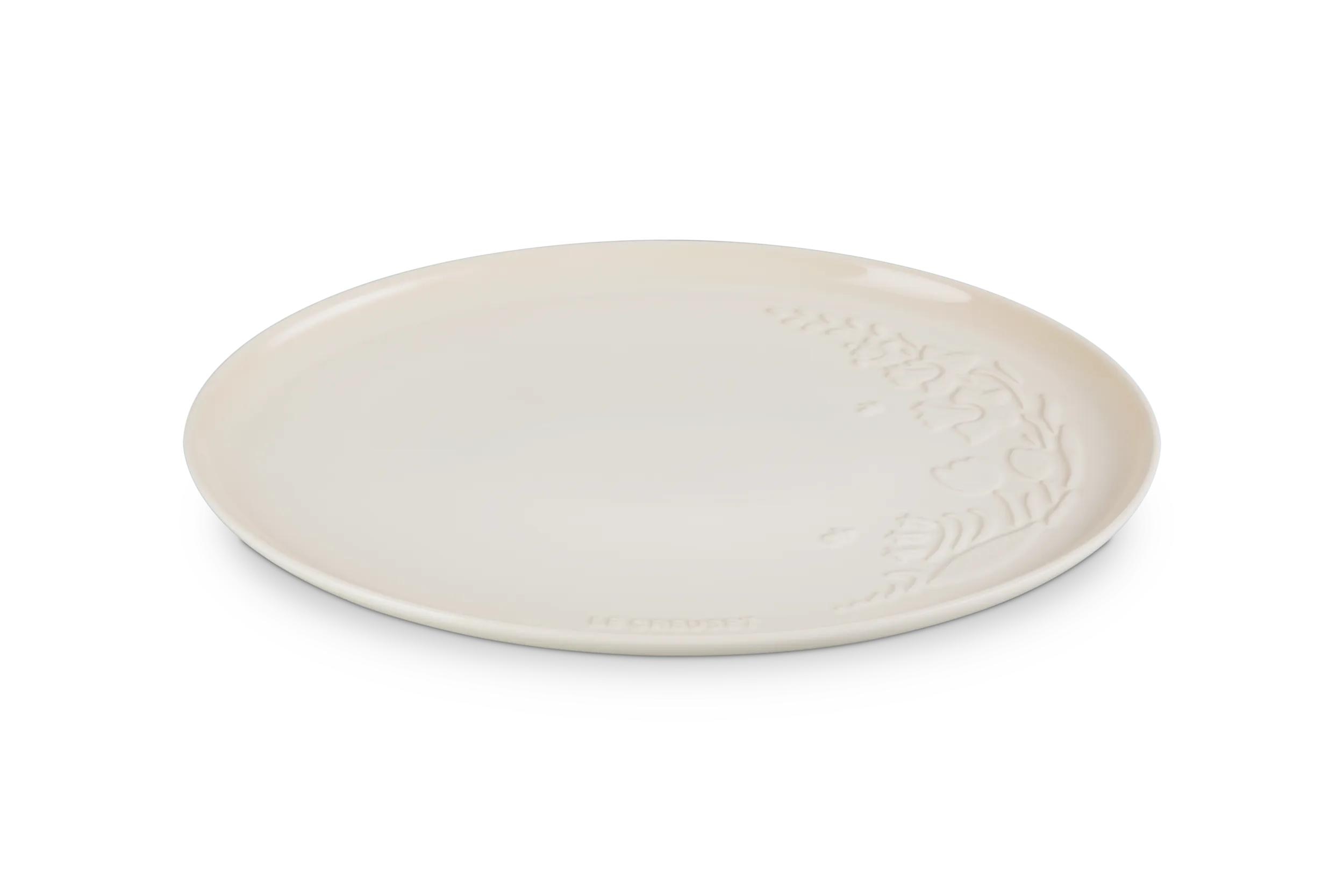 Imagen 4 de Bandeja ovalada Jardín Le Creuset - Merengue 36 cm Merengue
