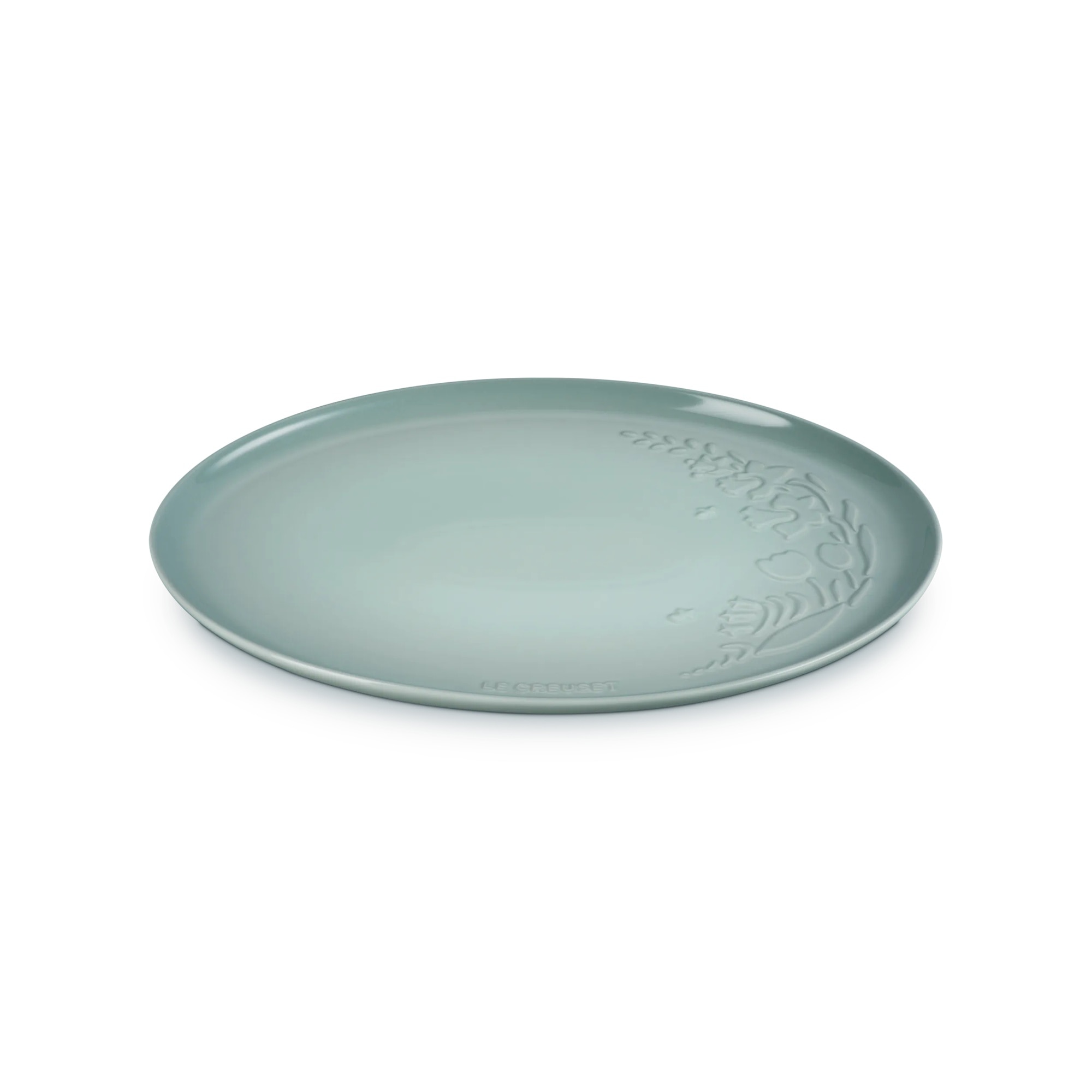 Imagen 1 de Bandeja ovalada Jardín Le Creuset - Verde claro 36 cm Verde claro