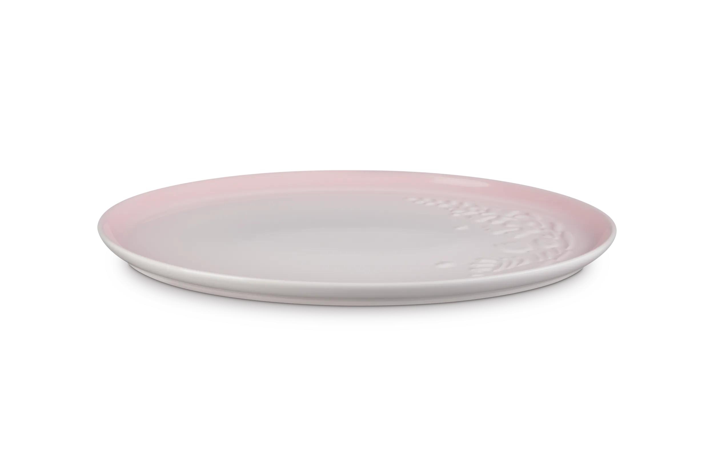 Imagen 4 de Bandeja ovalada Jardín Le Creuset - Rosa palo 36 cm Rosa palo