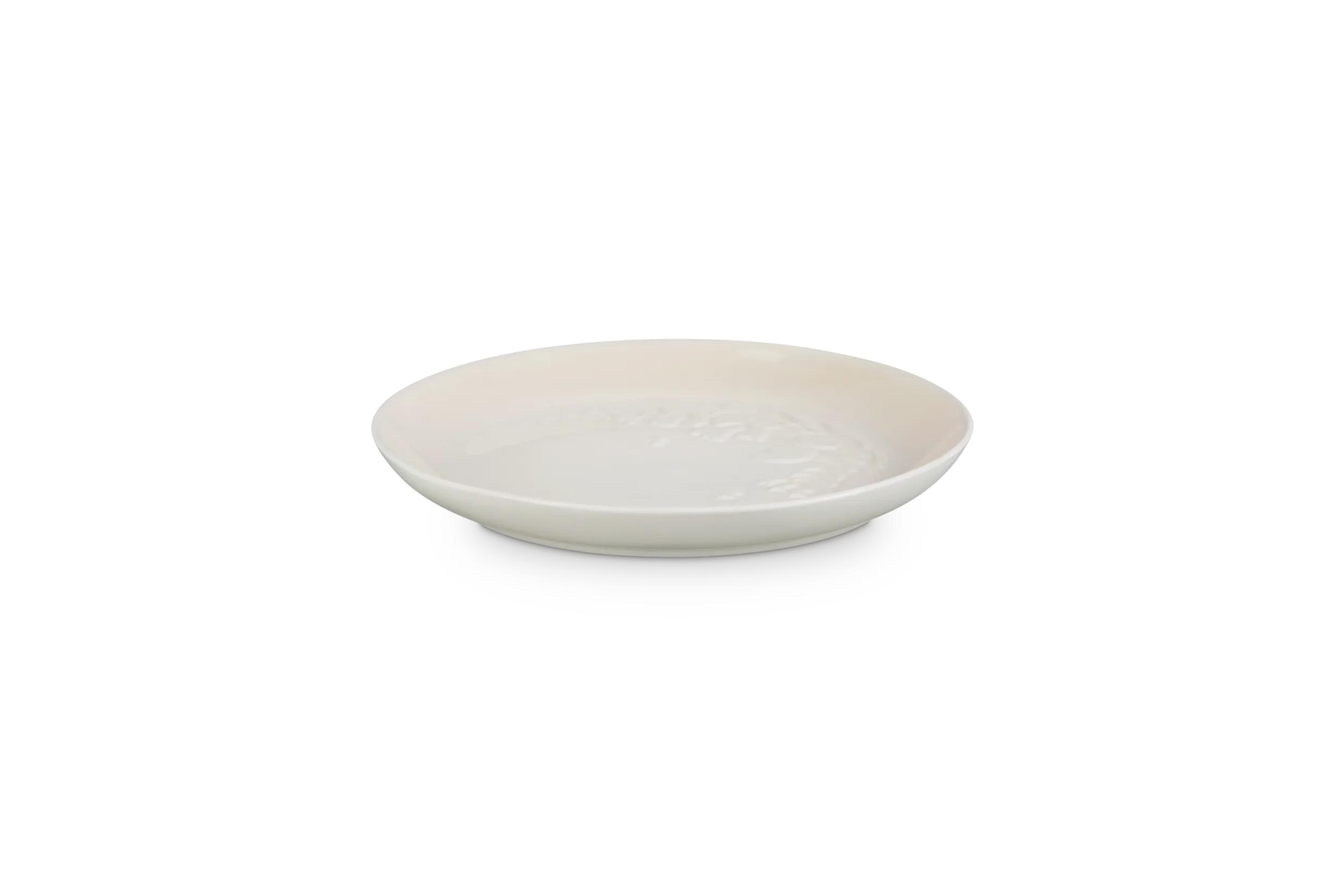 Imagen 1 de Plato llano Jardín Le Creuset - Merengue 22 cm Merengue