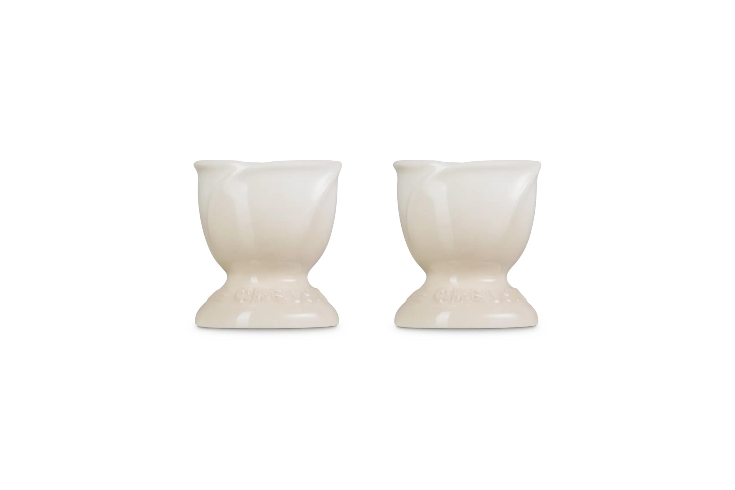 Set de 2 hueveras Jardín Le Creuset - Merengue Merengue-1