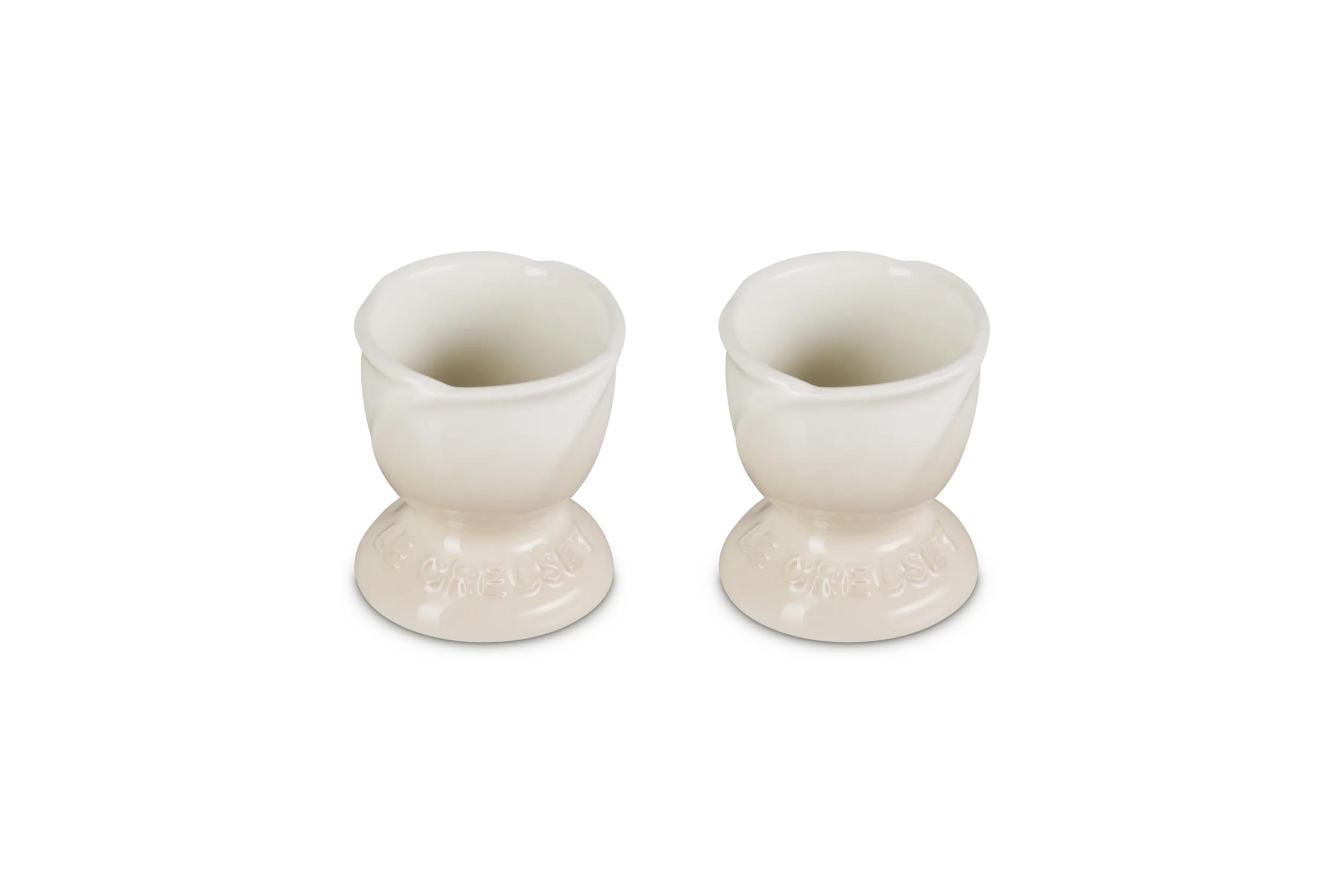 Set de 2 hueveras Jardín Le Creuset - Merengue Merengue-3