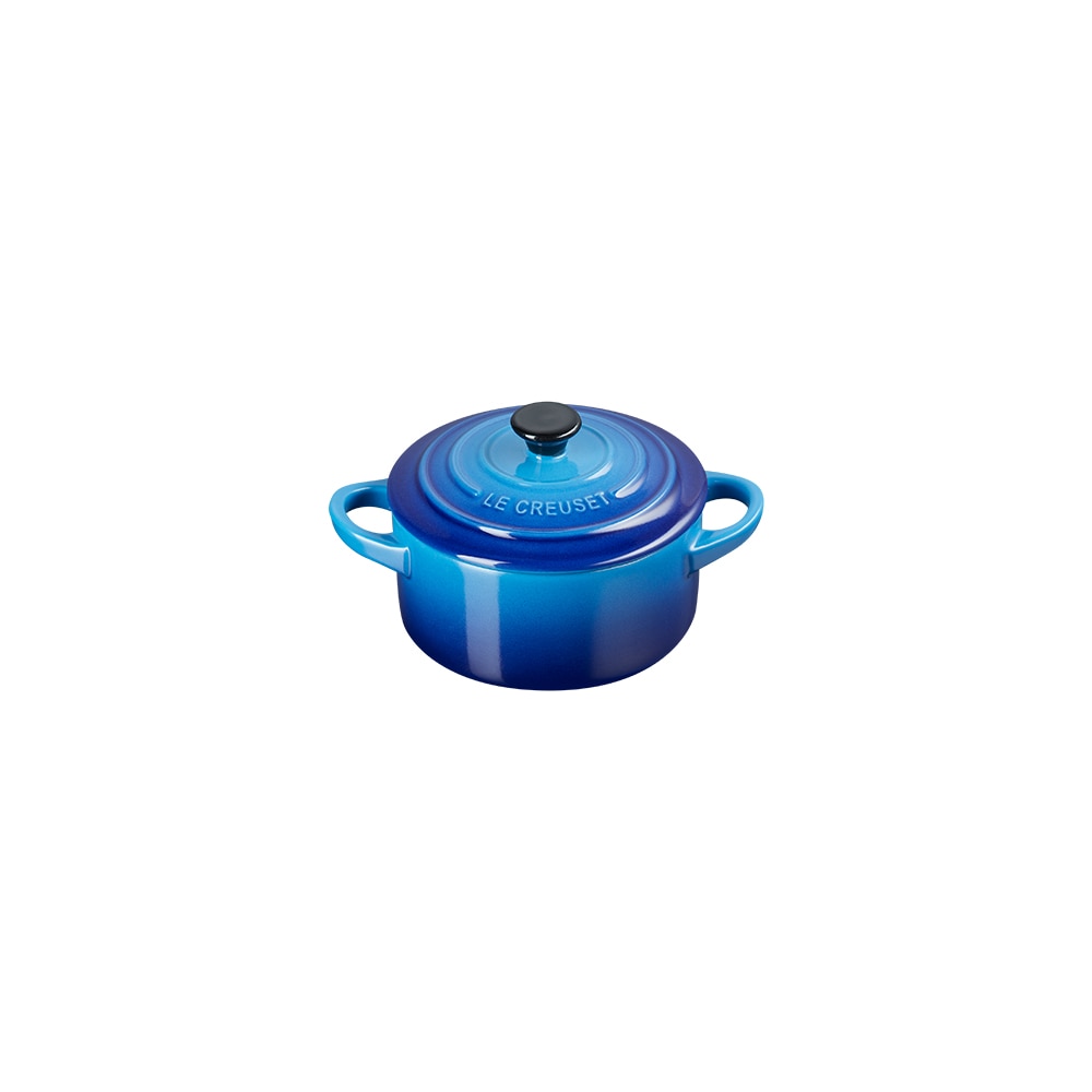 Mini cocotte cerámica de gres Le Creuset - Azulón Azulón-1