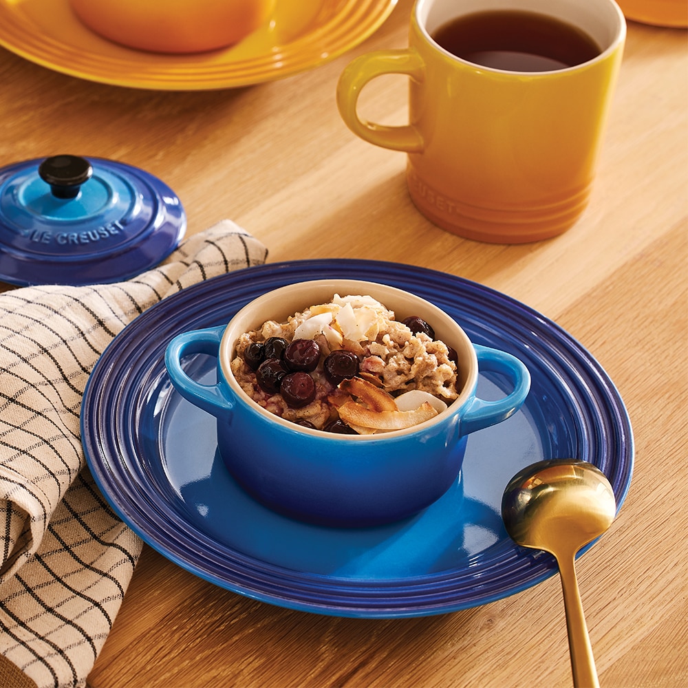 Mini cocotte cerámica de gres Le Creuset - Azulón Azulón-3