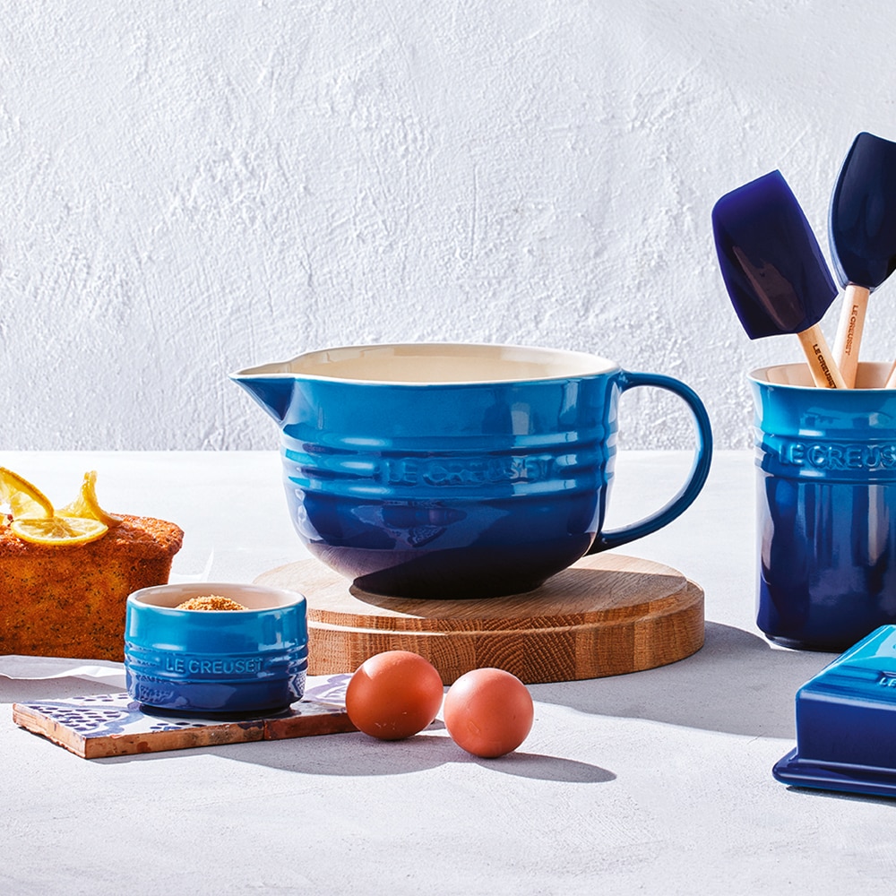 Bowl para mezclas cerámica de gres Le Creuset - Azul Azul-3