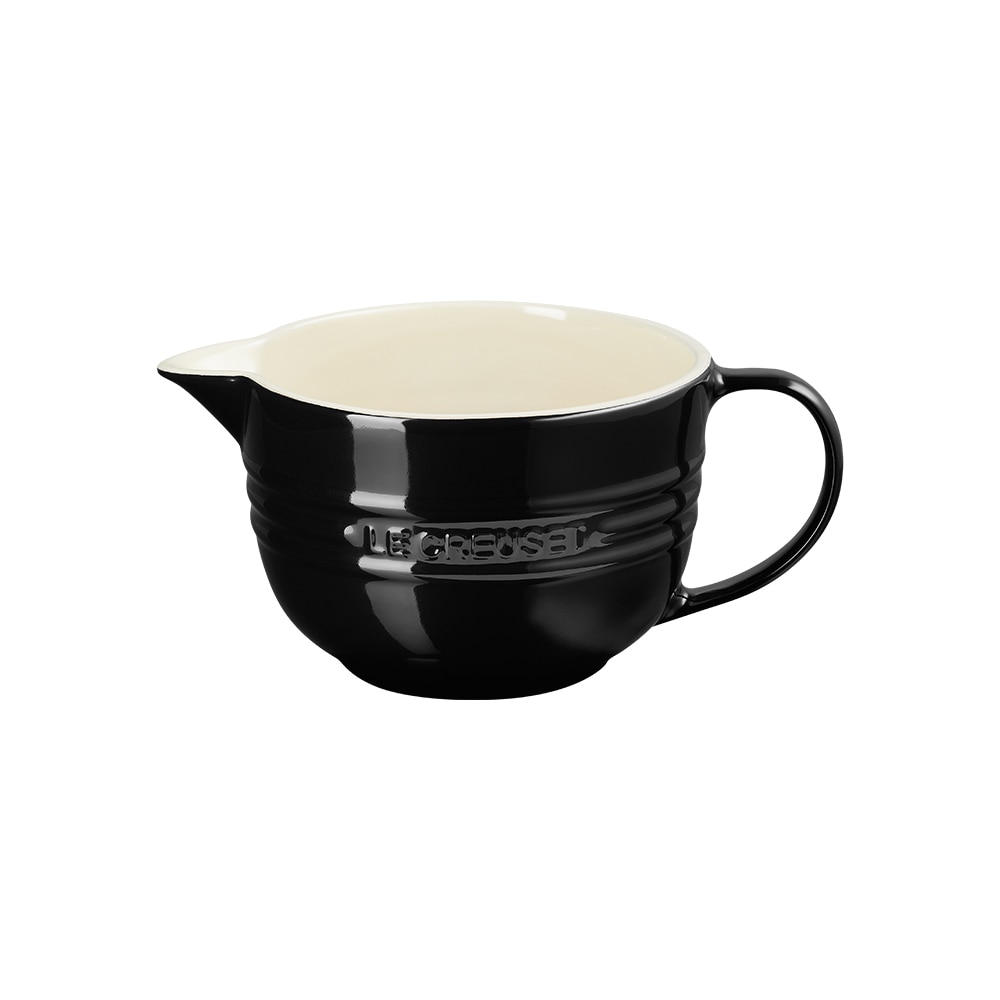 Bowl para mezclas cerámica de gres Le Creuset - Negro Ónix Negro Ónix-1