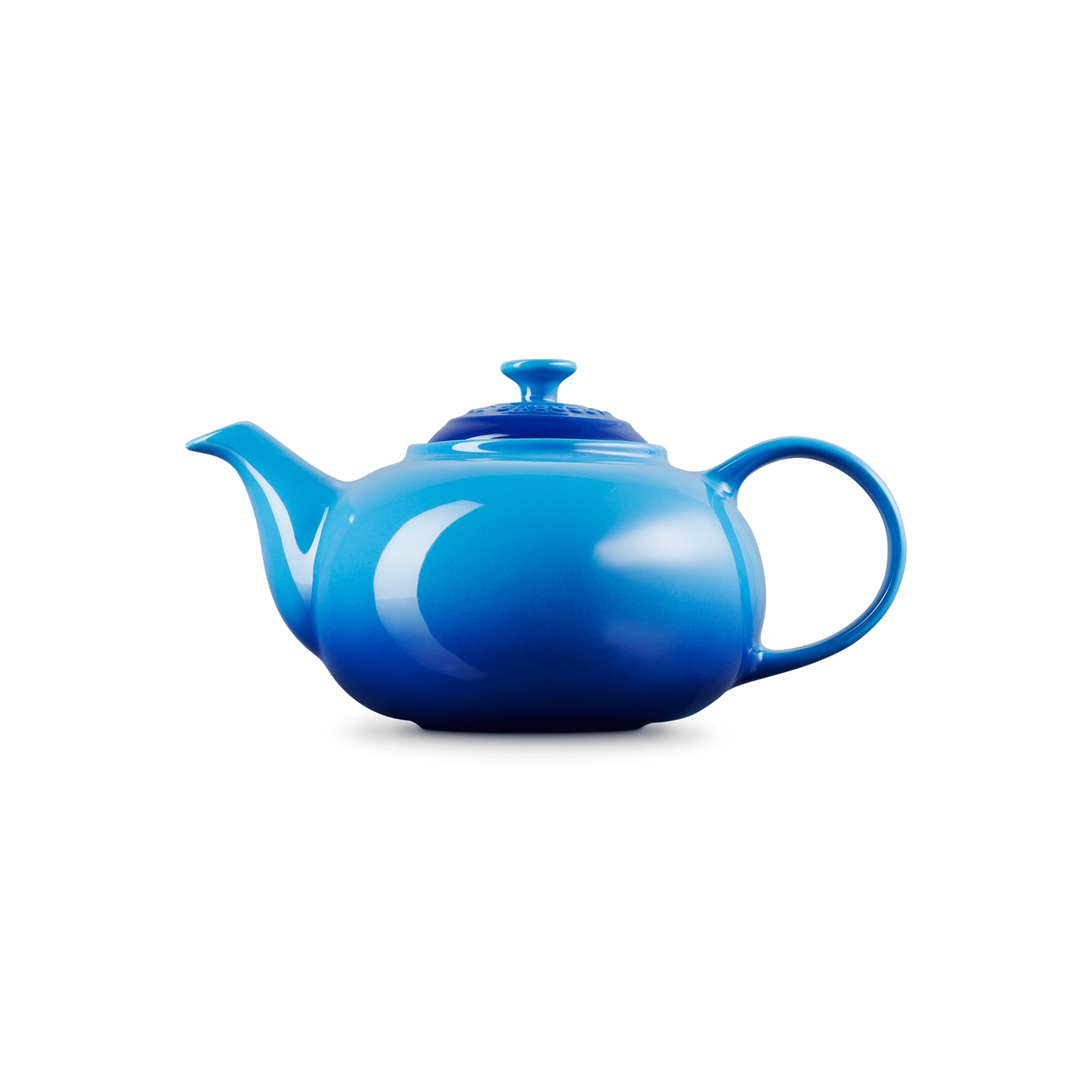Tetera clásica de cerámica gres Le Creuset - Azulón Azulón-3