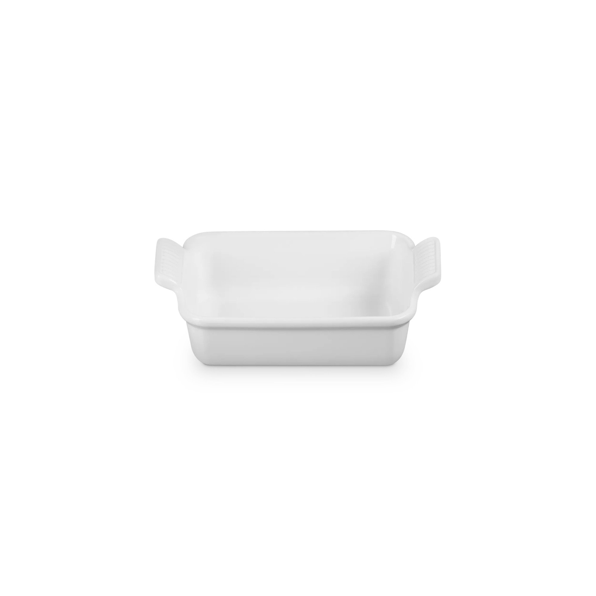 Bandeja rectangular Heritage de cerámica de gres Le Creuset - Blanco 19 cm Blanco-2