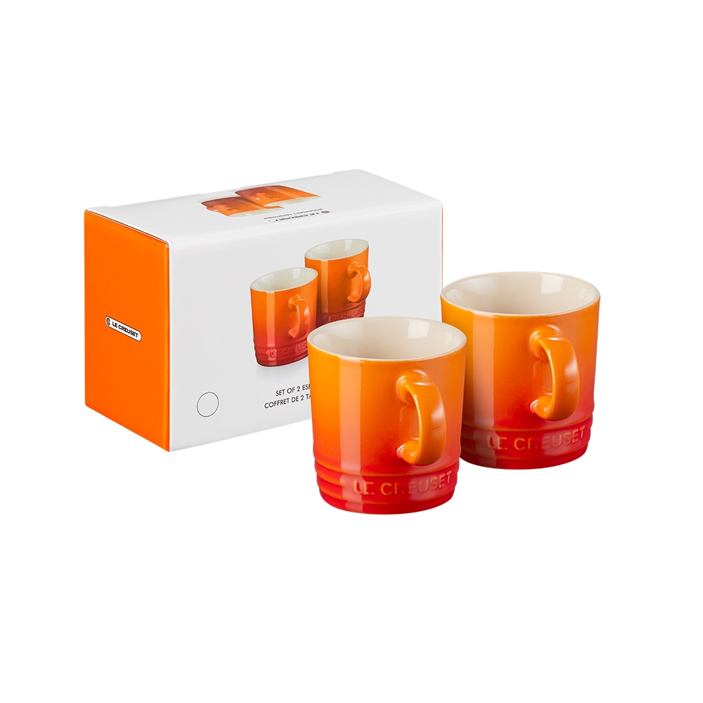Imagen 2 de Set de 2 tazas London Le Creuset - Volcánico 350ml Volcánico