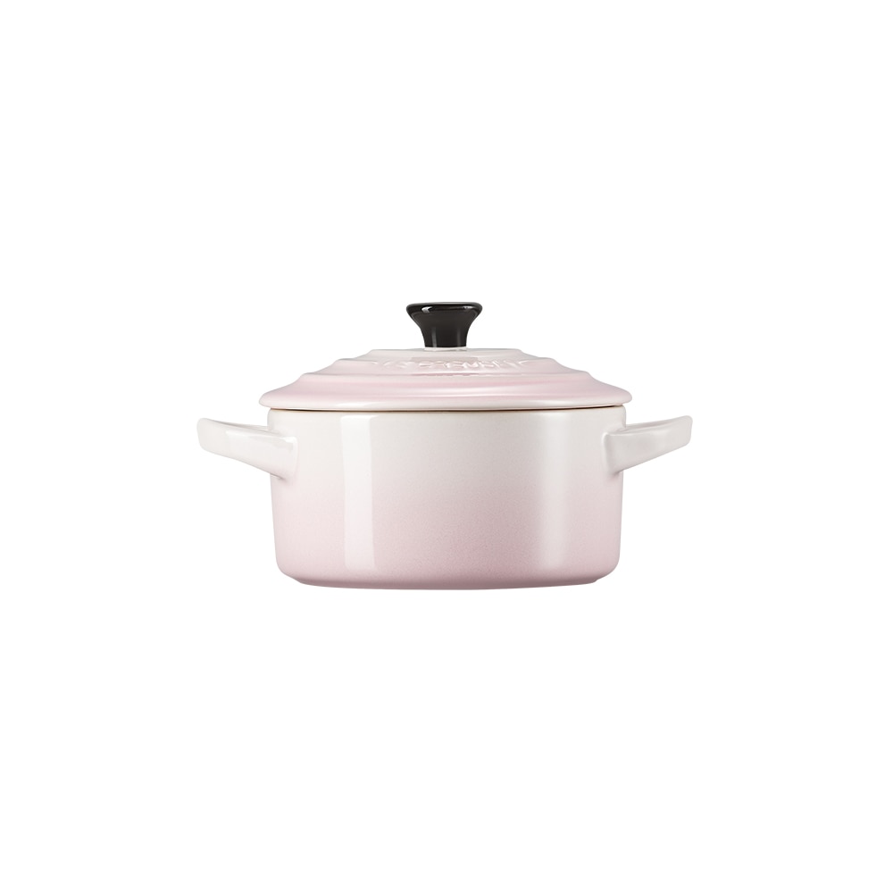 Mini cocotte cerámica de gres Le Creuset - Rosa palo Rosa palo-2