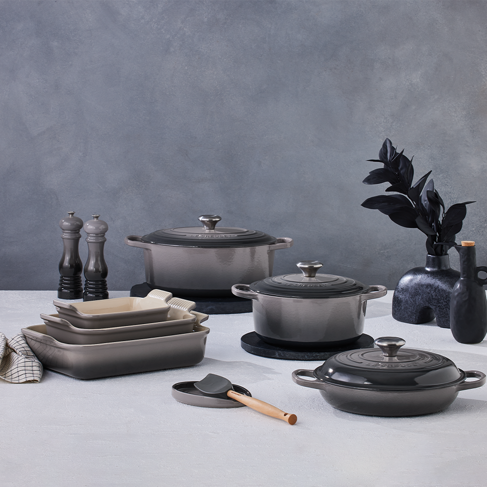 Reposa cuchara ovalada Le Creuset - Gris Gris-5