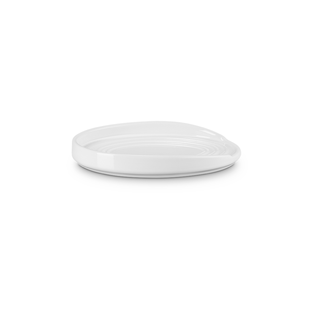 Reposa cuchara ovalada Le Creuset - Blanco Blanco-2