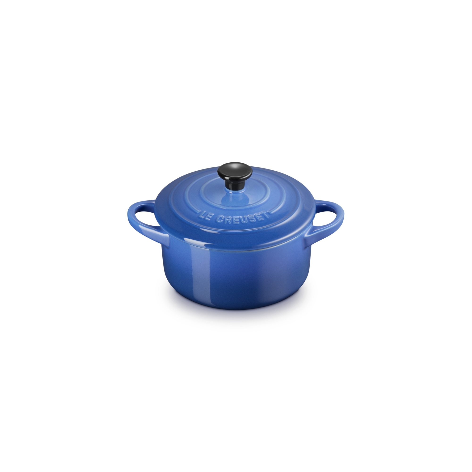 Mini cocotte cerámica de gres Le Creuset - Azul Azul-2