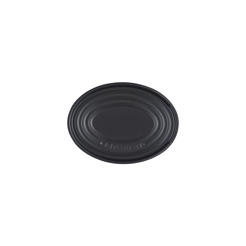 Imagen 4 de Reposa cuchara ovalada Le Creuset - Negro mate Negro mate
