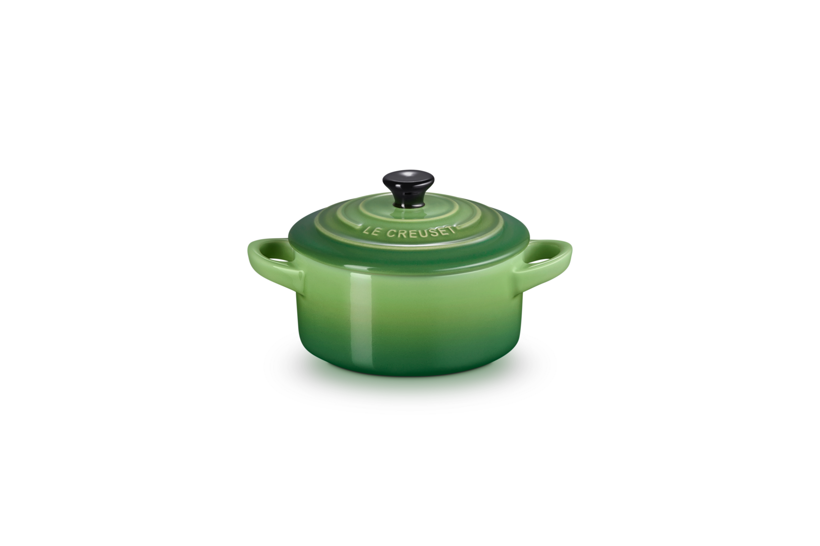 Mini cocotte cerámica de gres Le Creuset - Verde Bambú Verde Bambú-1