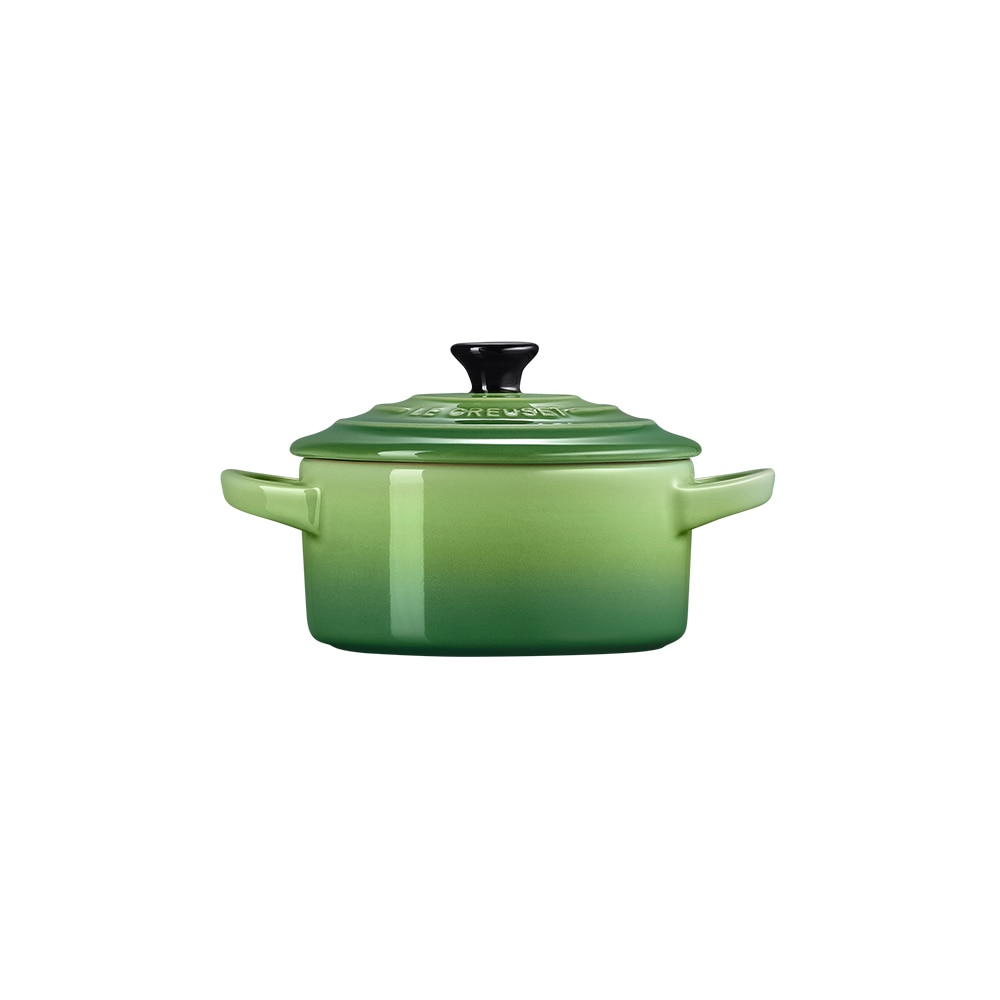 Mini cocotte cerámica de gres Le Creuset - Verde Bambú Verde Bambú-2